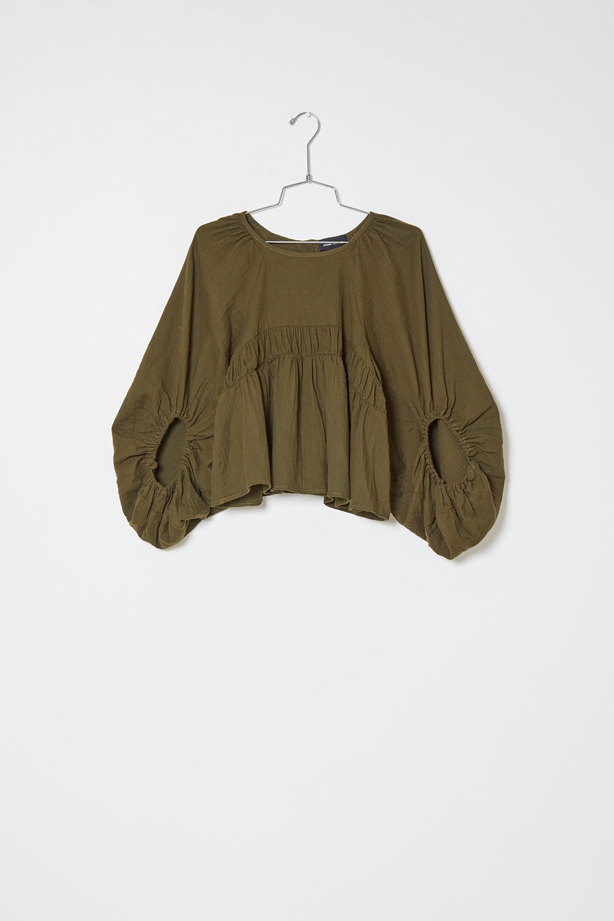 Maeve Blouse in Crinkled Cotton