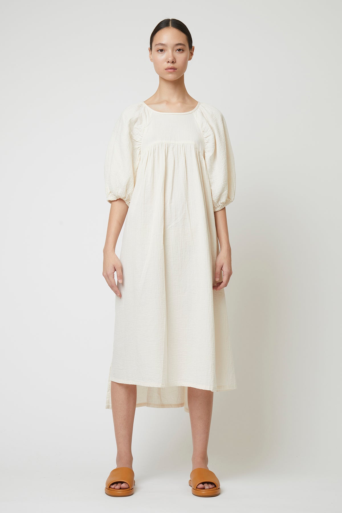 Mardi Dress in Crinkled Cotton