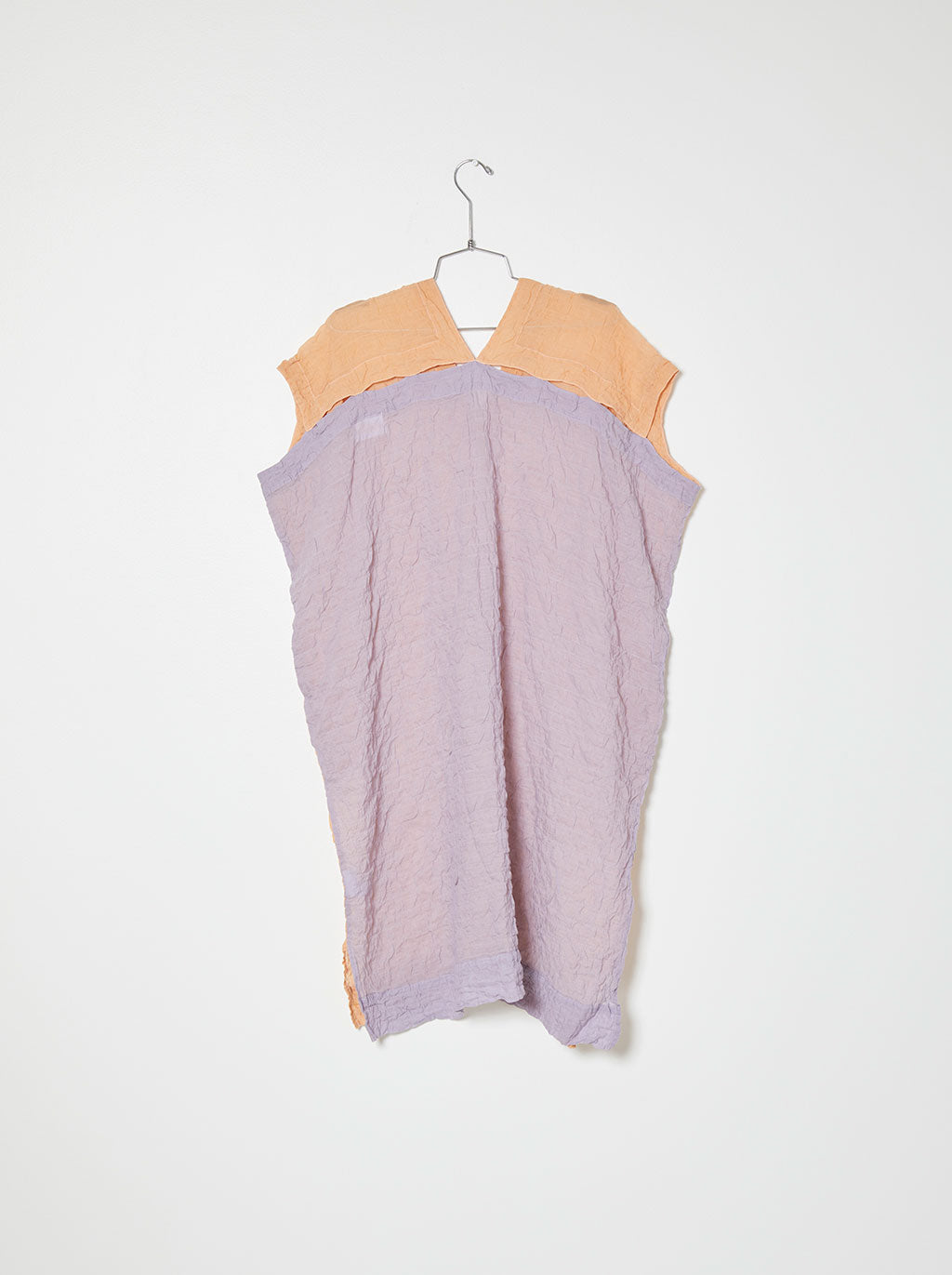 Crescent Dress Dual Color in Wave Cotton