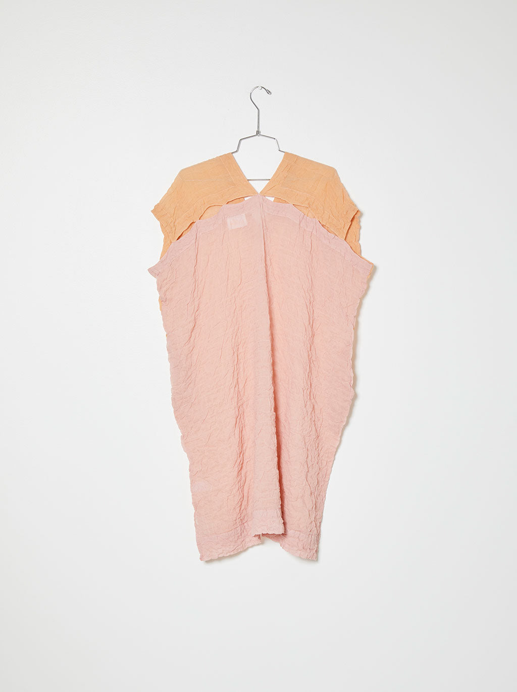 Crescent Dress Dual Color in Wave Cotton