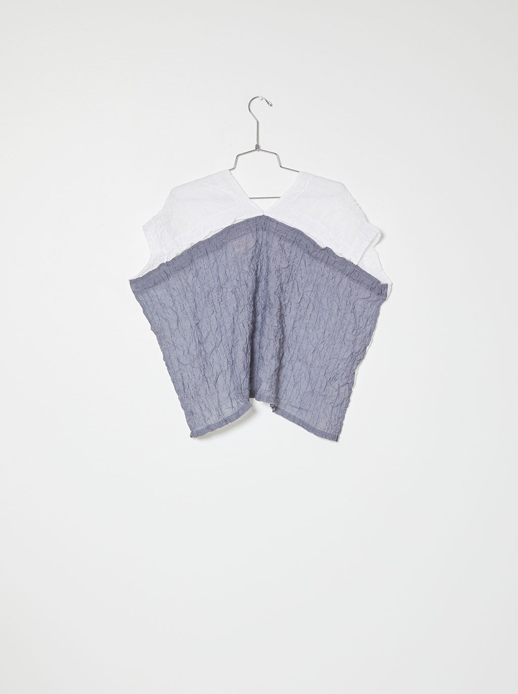 Celeste Top Dual Color in Wave Cotton