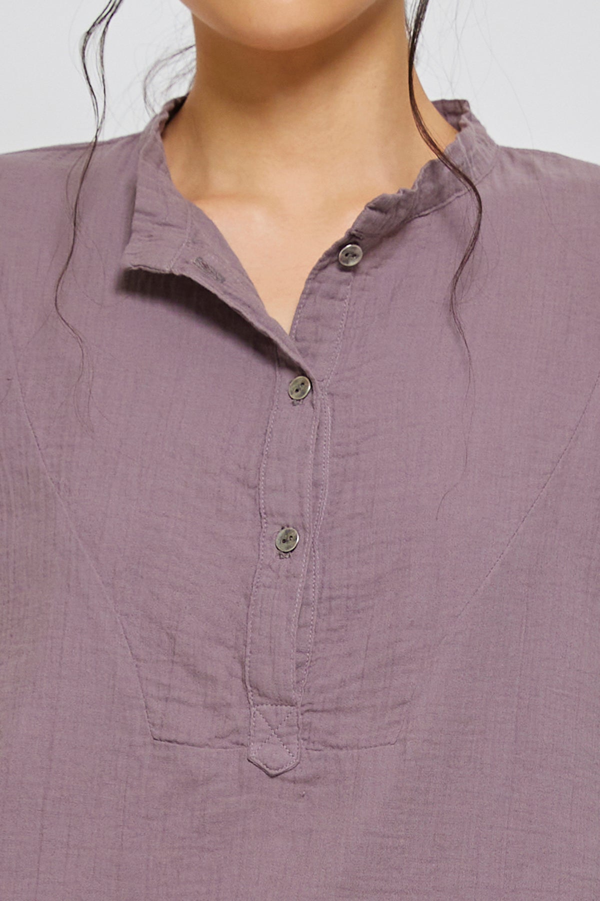 April Long Sleeve Top in Organic Cotton