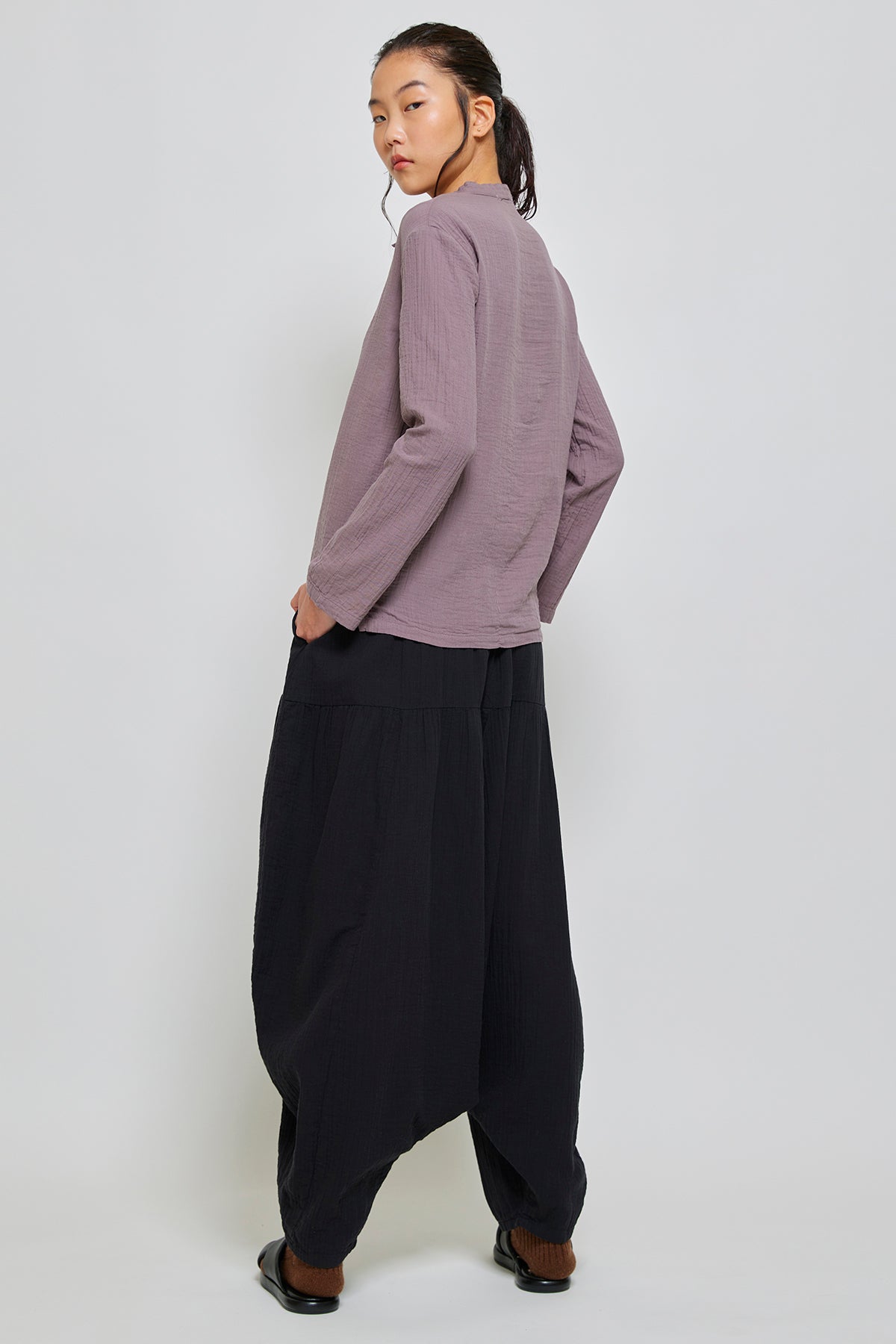 April Long Sleeve Top in Organic Cotton