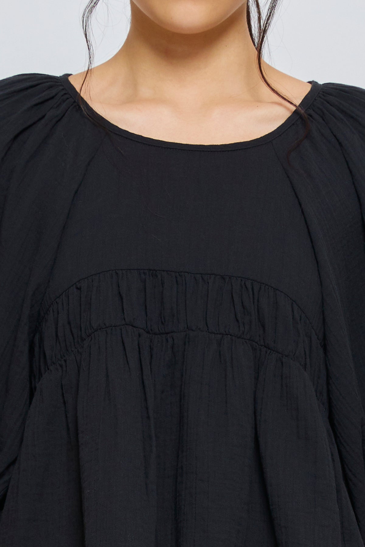 Maeve Blouse in Crinkled Cotton