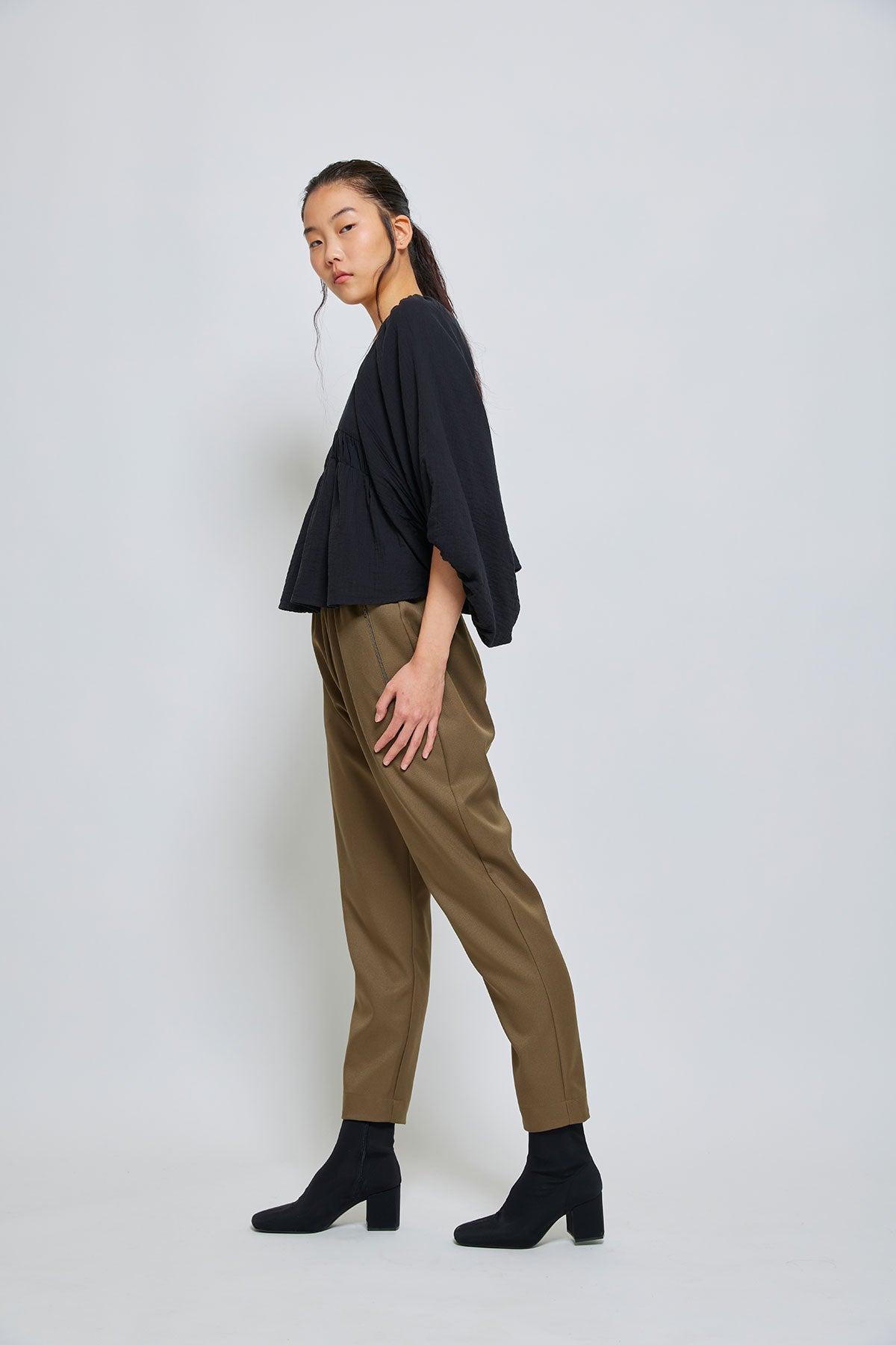 Martine Pant in Sleek Twill