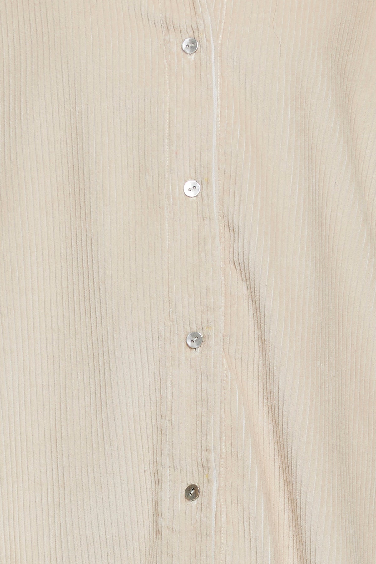 ファット&スムースコーデュロイのオーバーサイズオーバーレイ