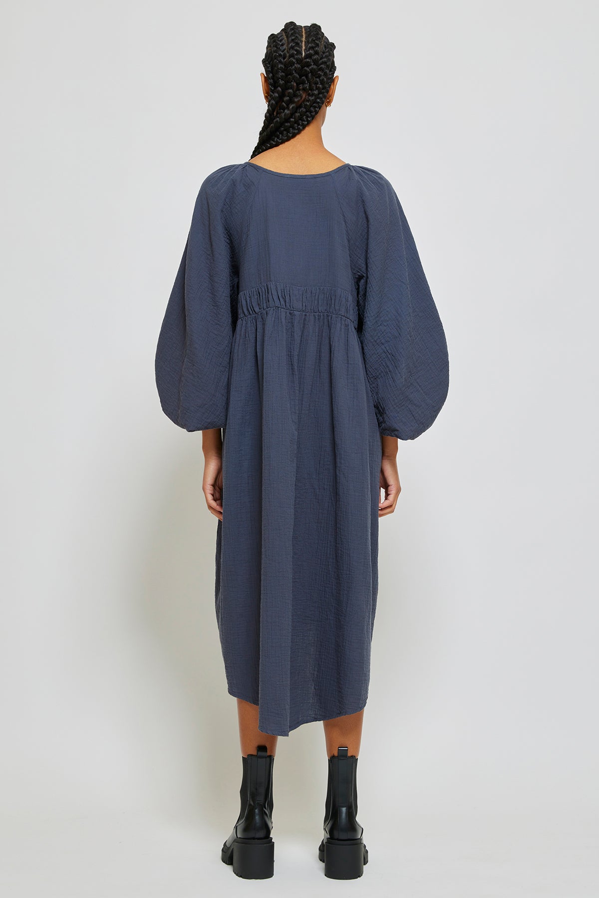 Maeve Dress in Exaggerated sleeve detail