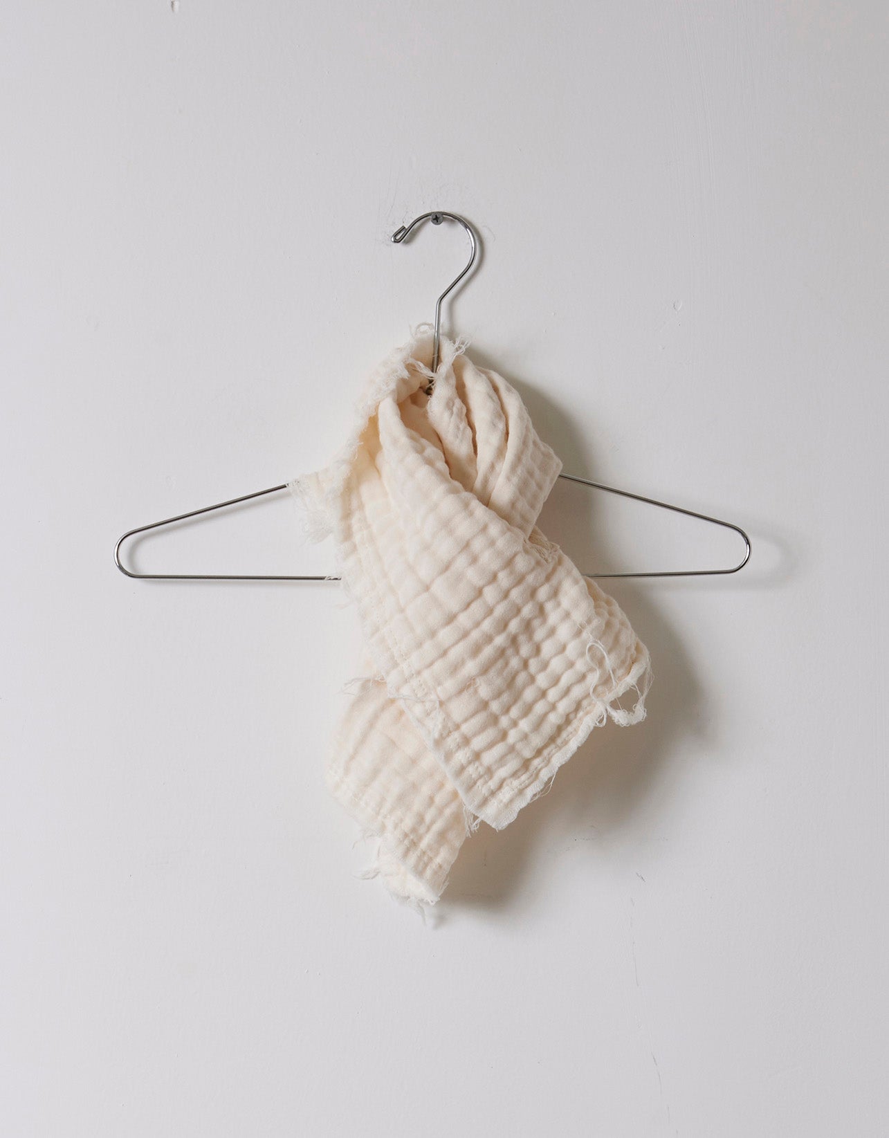 5層ウェーブガーゼの小さなボロスカーフ