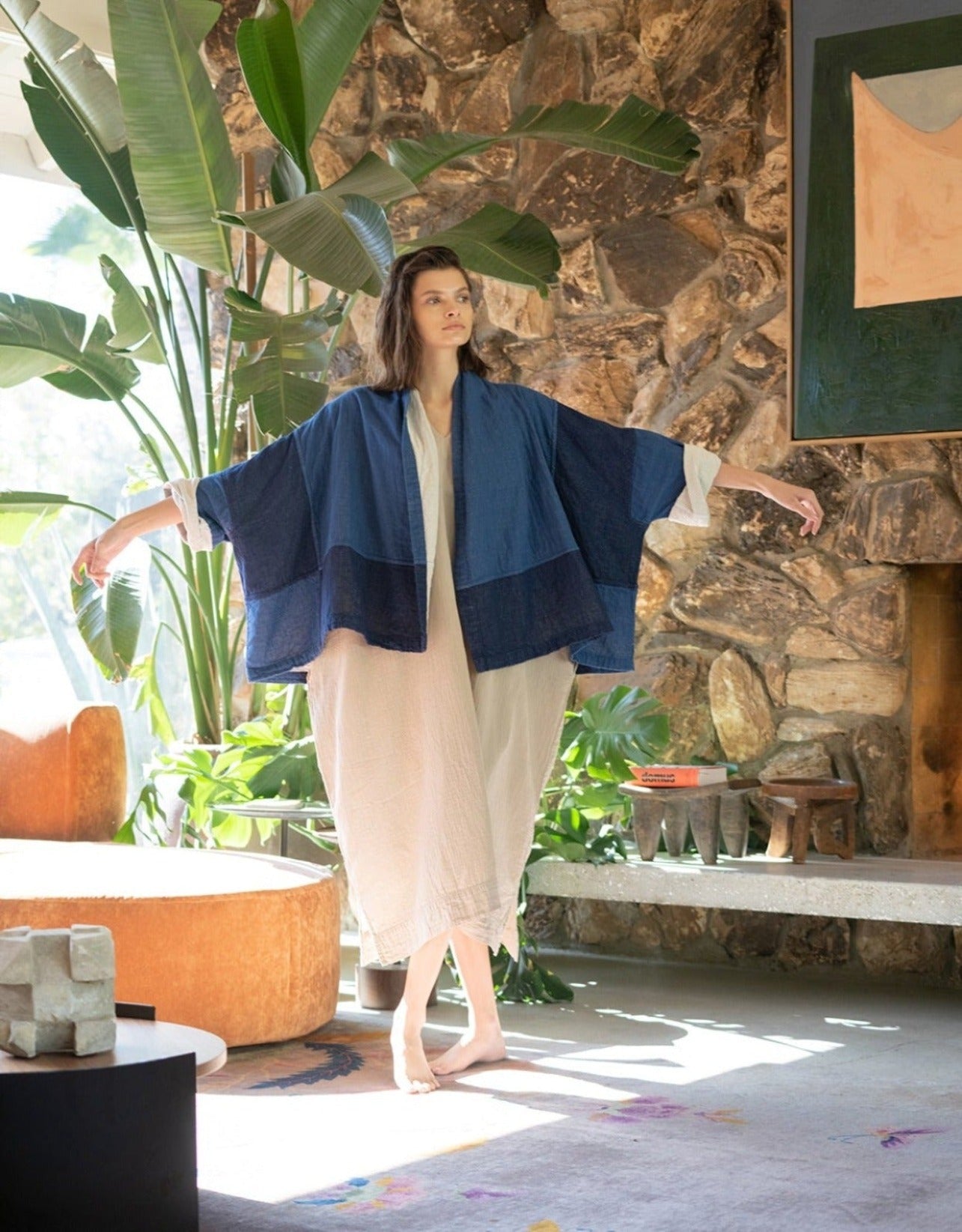 KIMONO JACKET PATCHWORK