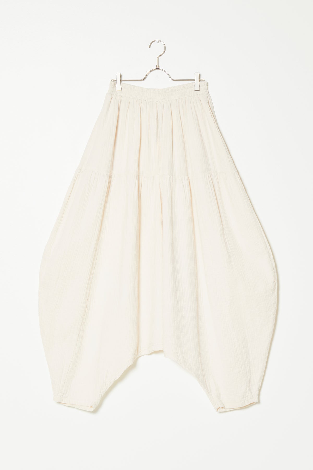 ミチパンツ しわ加工コットン コアカラー