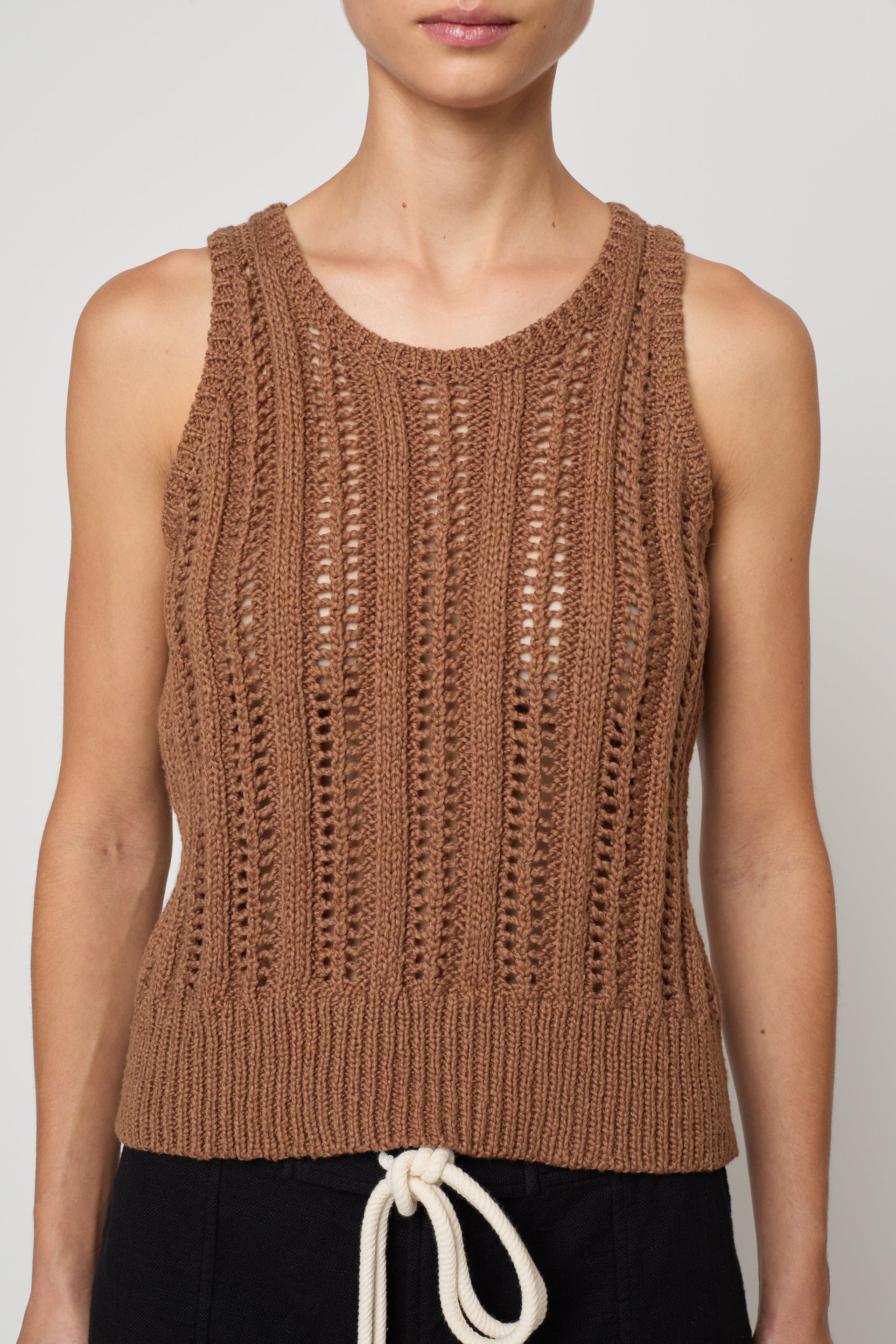 Ferrand Top in Rope Knit