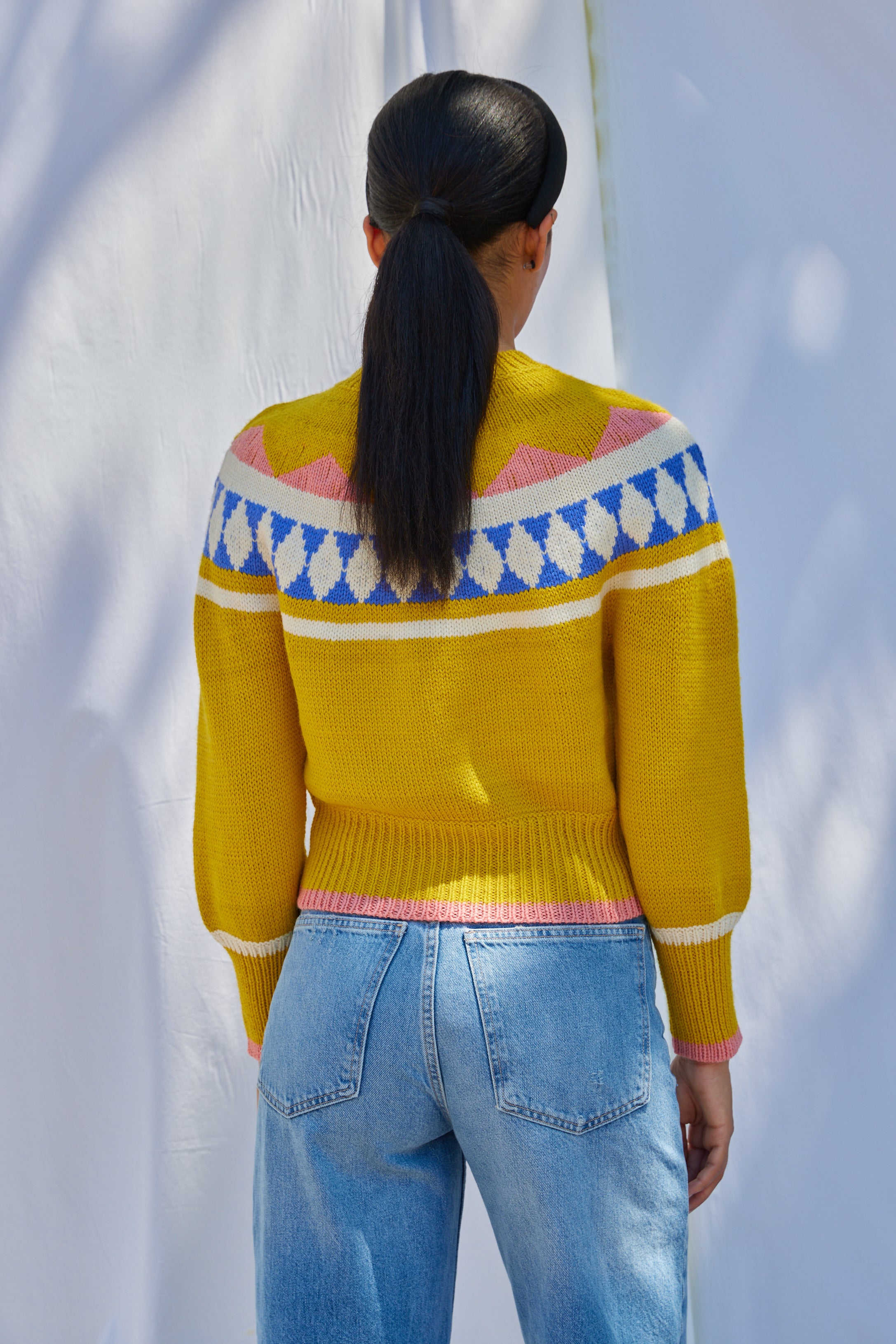 Bella Sweater in Washed Wool