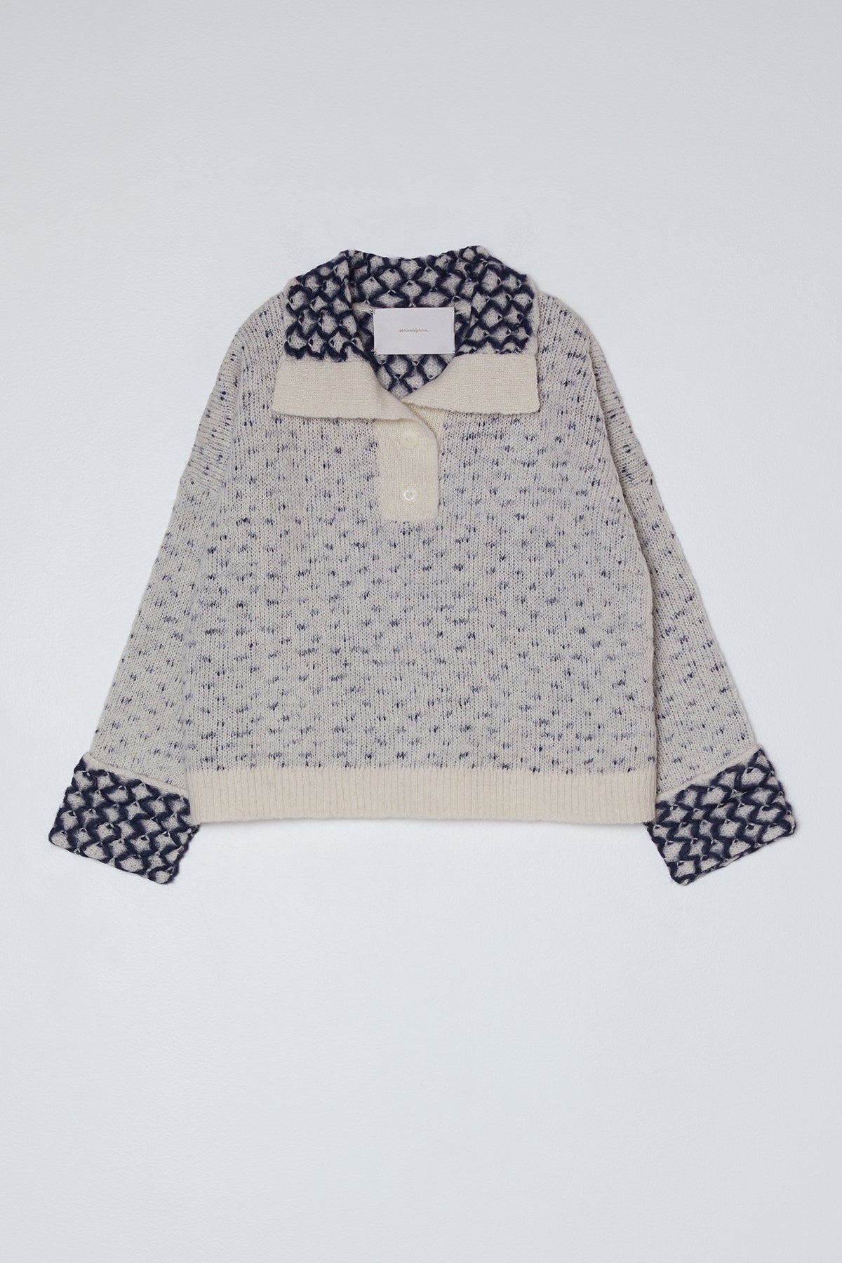 STAND COLLAR JUMPER