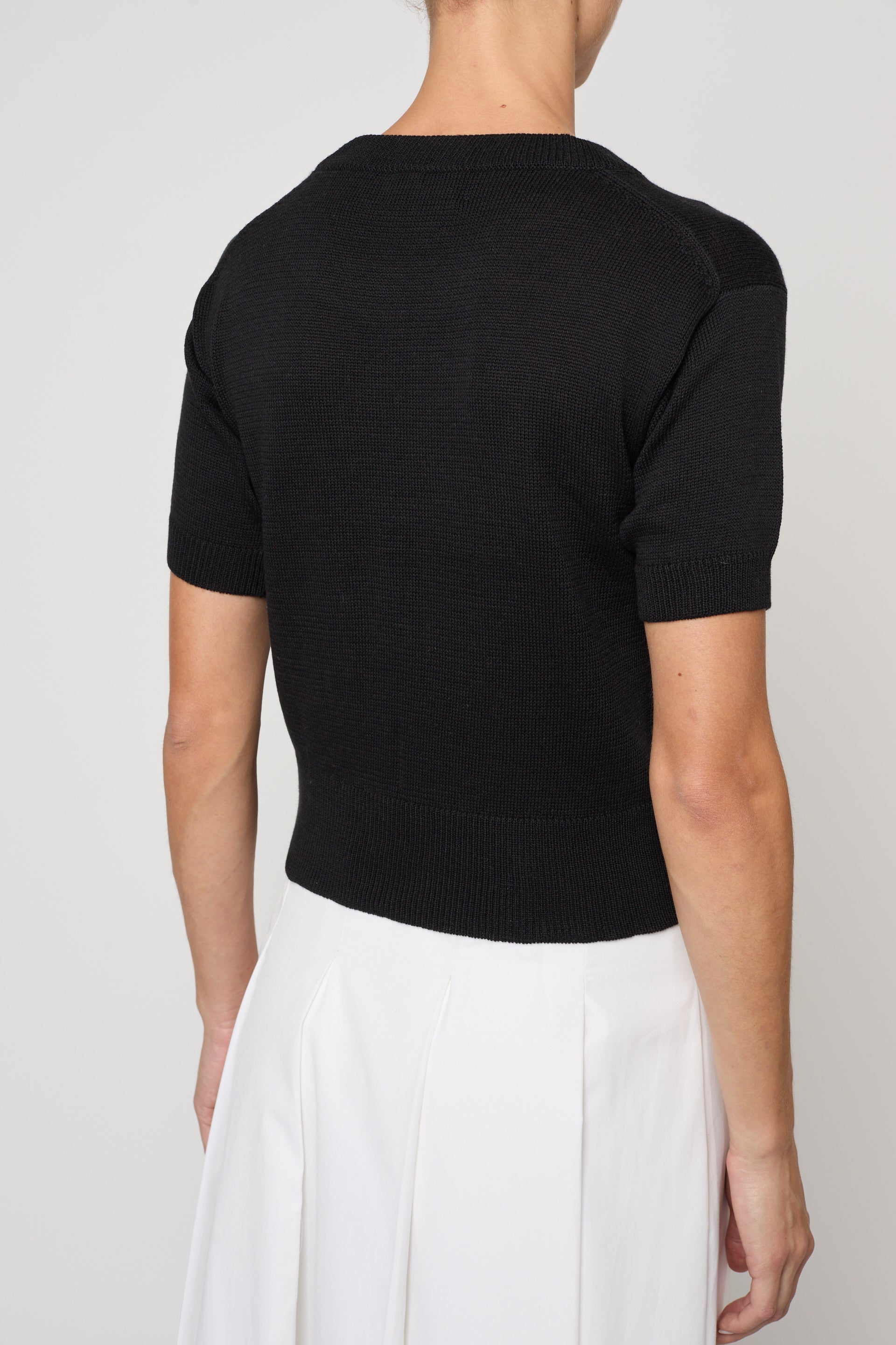 Mari Top in High Gauge Cotton Viscose