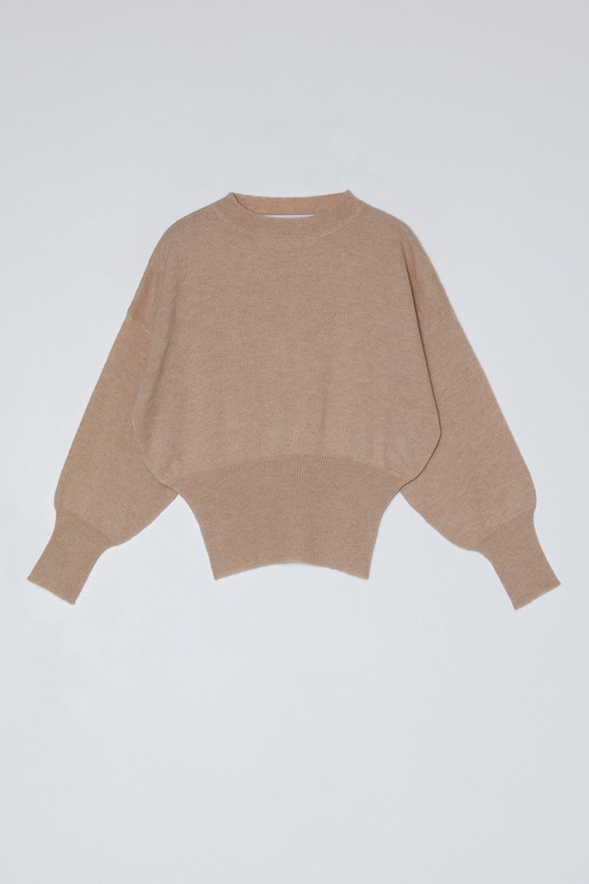 Joliette Sweater in High Gauge Alpaca
