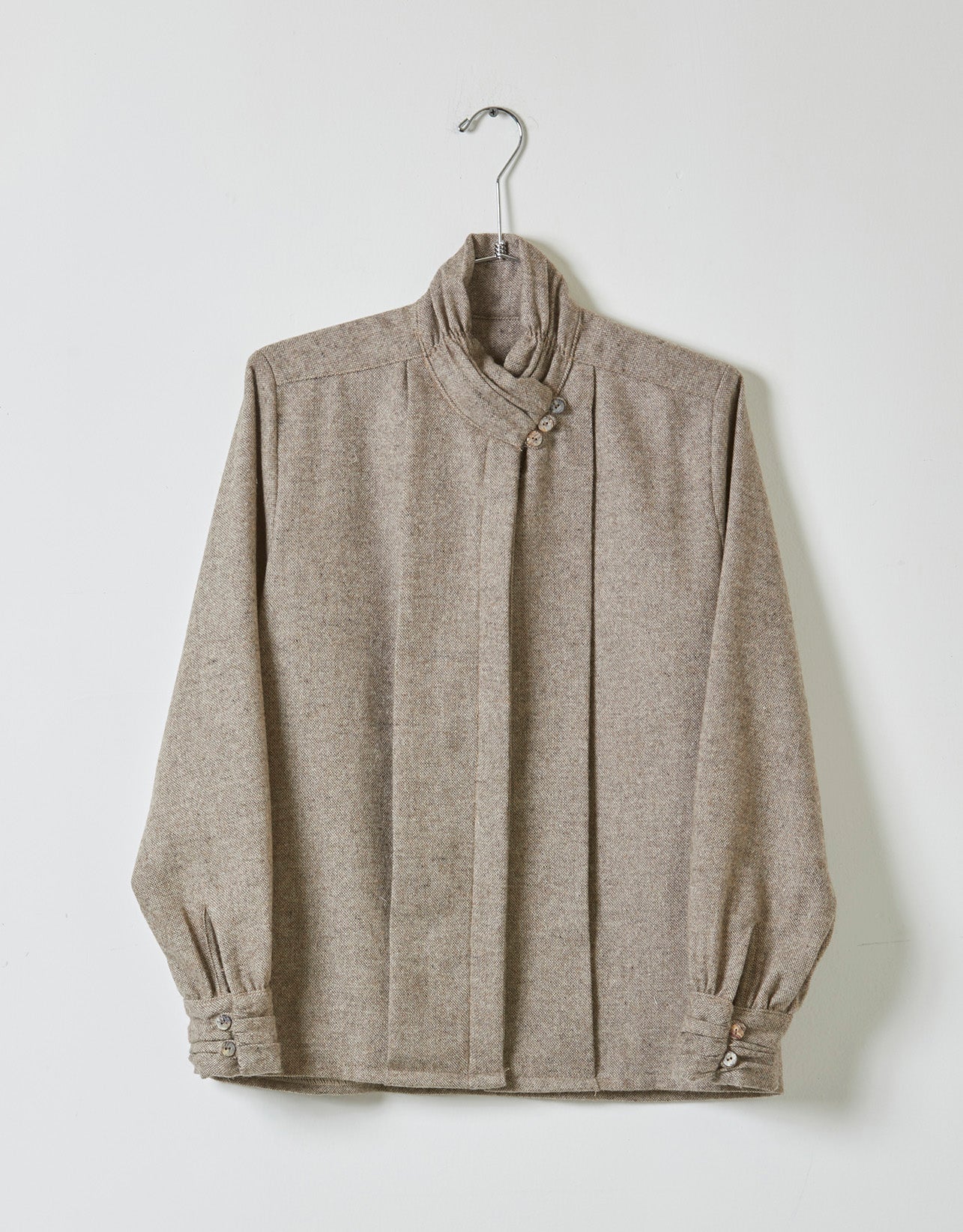 Geneva Blouse in Japanese wool