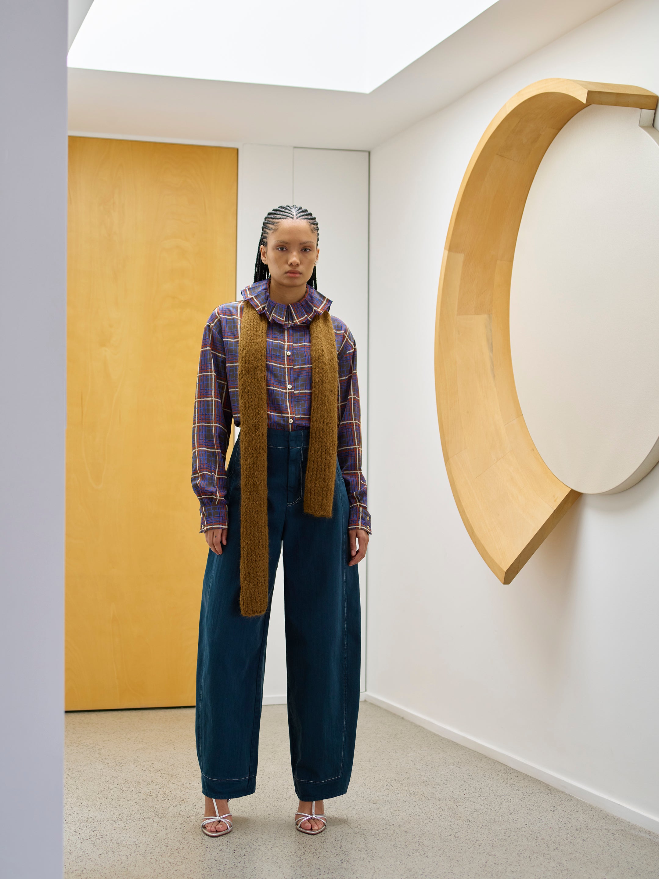 Dakar Pant in Cotton Twill at Atelier Delphine
