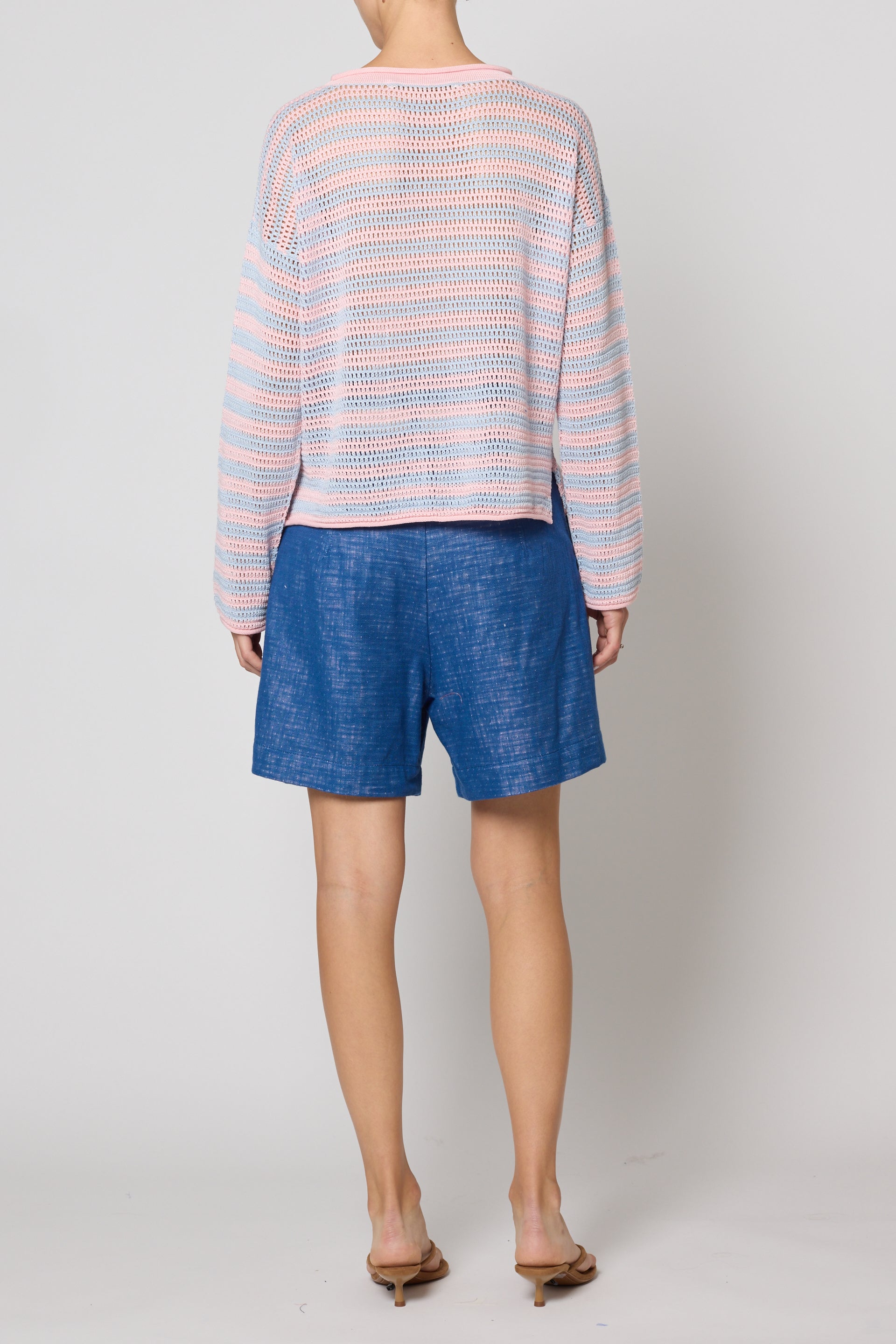 Leilani Sweater in Openwork Knit