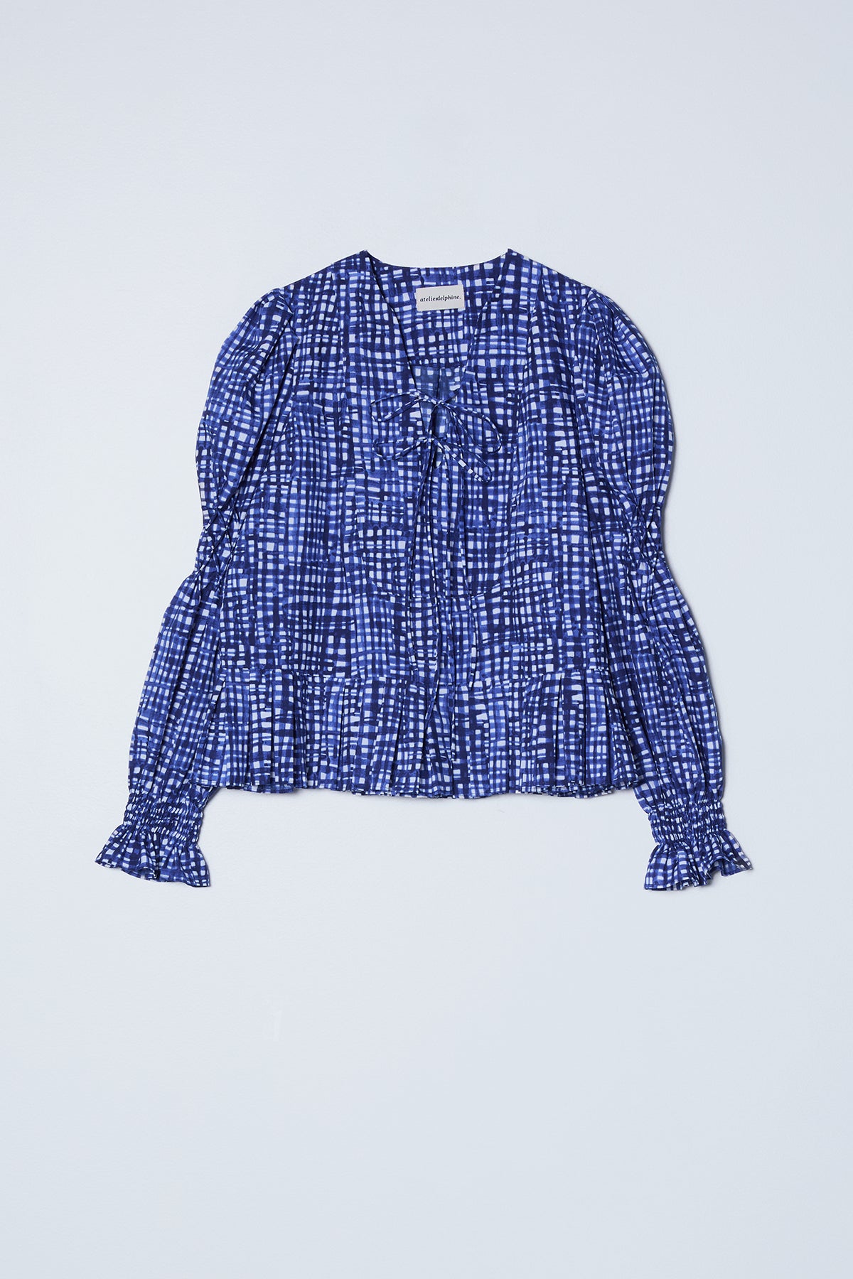 Matilda Blouse in Watercolor Picnic