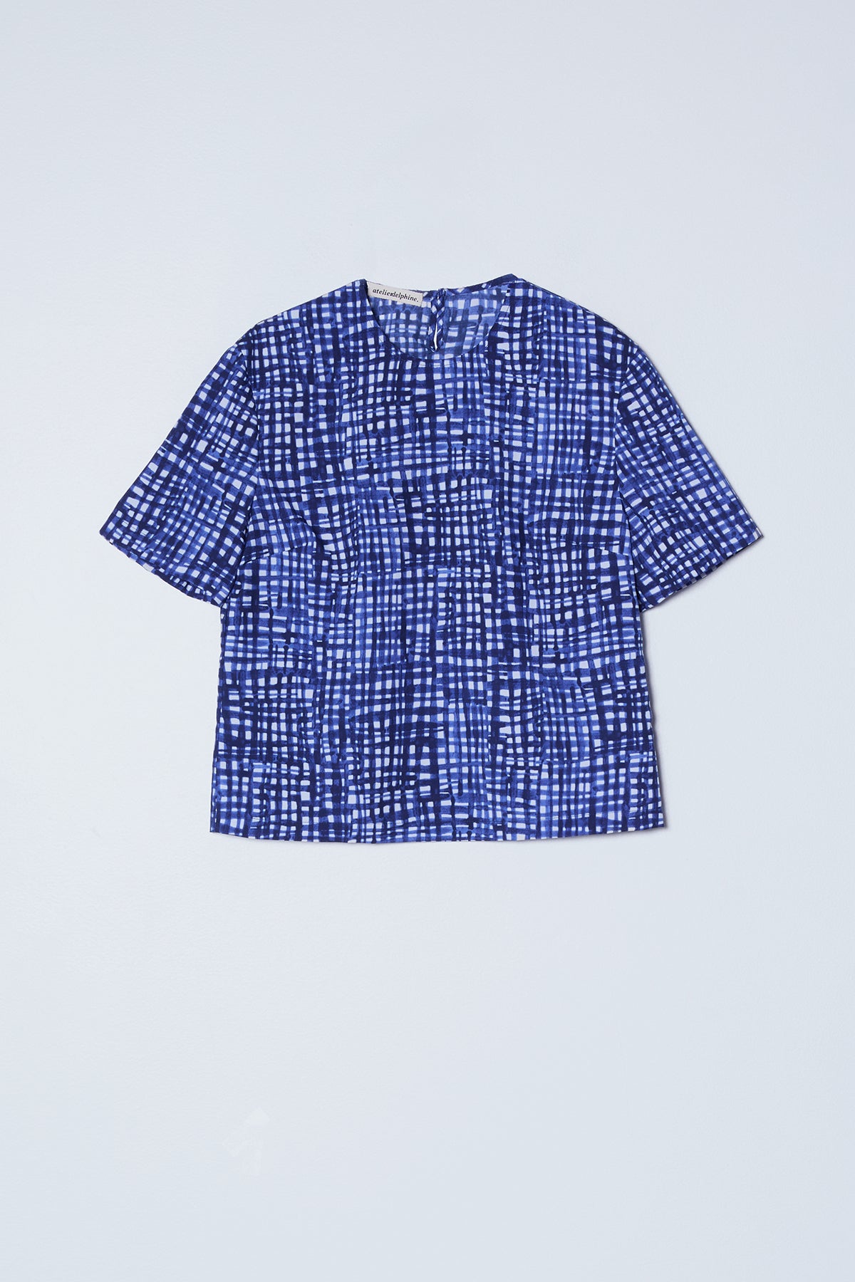 Crop Top in Watercolor Picnic