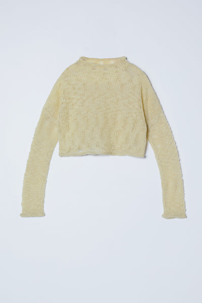 Charlotte Top in Air Knit at Atelier Delphine