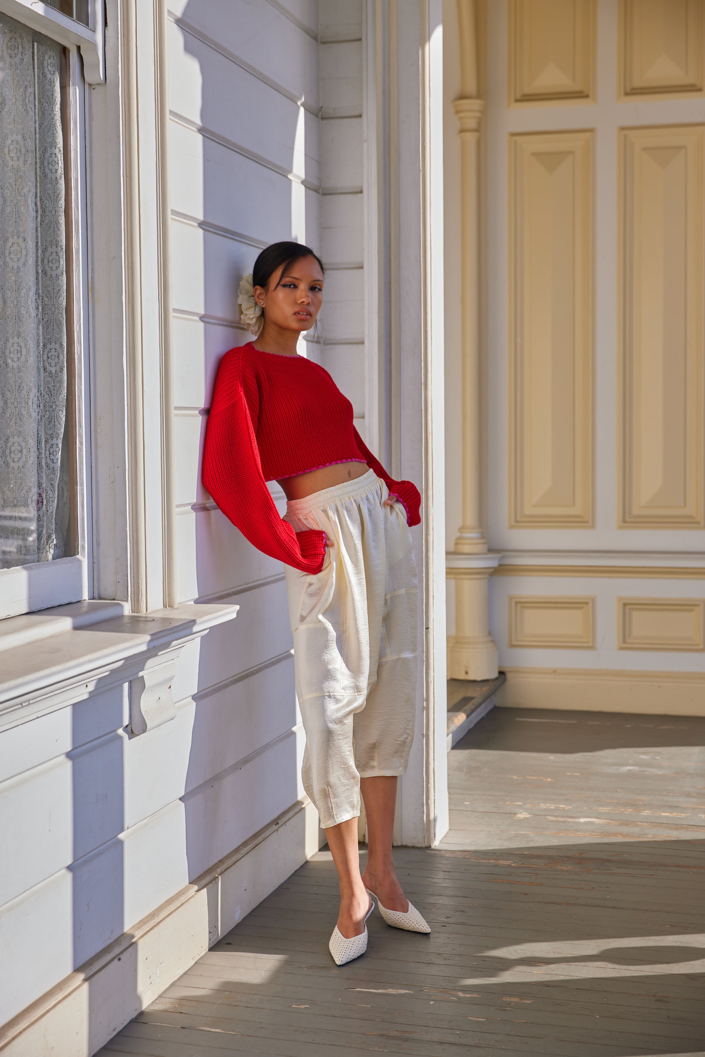 Aries Top in Baby Alpaca