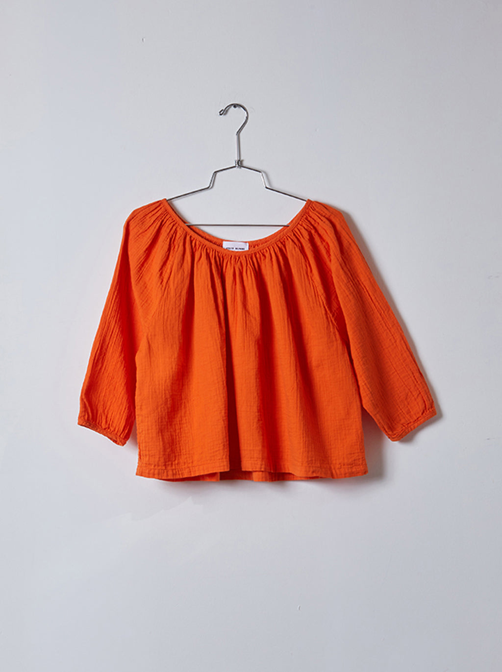 Afton Top in Crinkled Cotton at Atelier Delphine