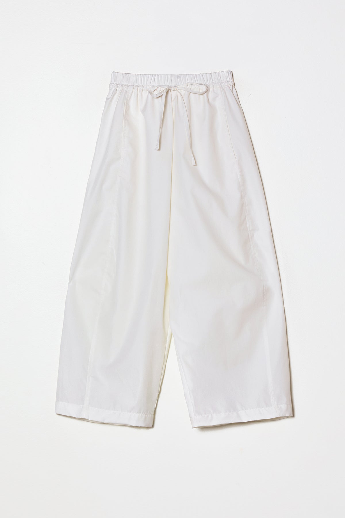 Typewriter Barrel Pant in Pima Cotton Poplin