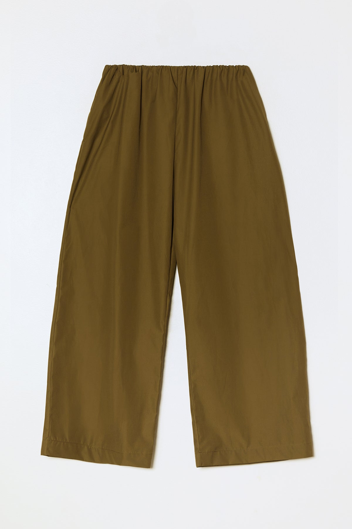 Paper Trouser in Pima Cotton Poplin