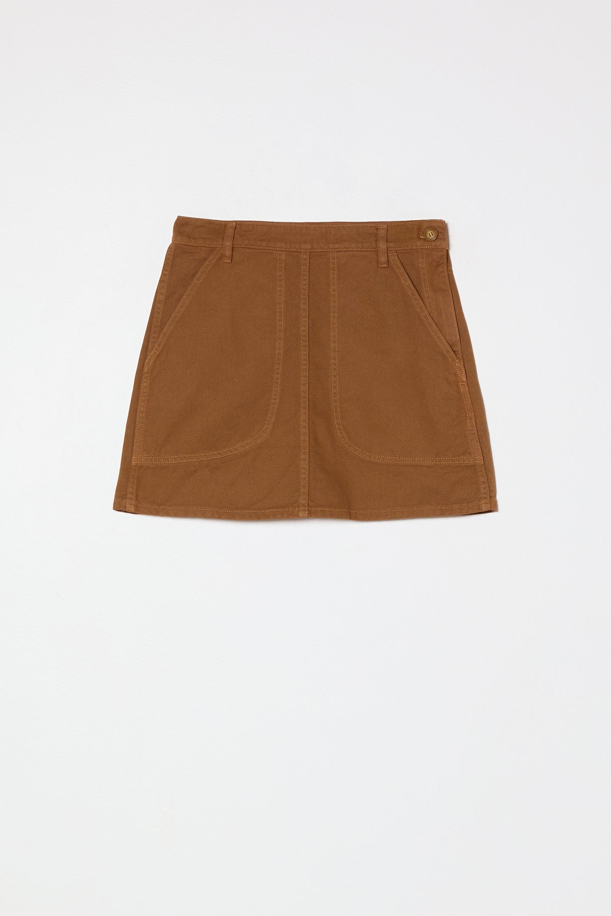 Erin Mini Skirt in Twill