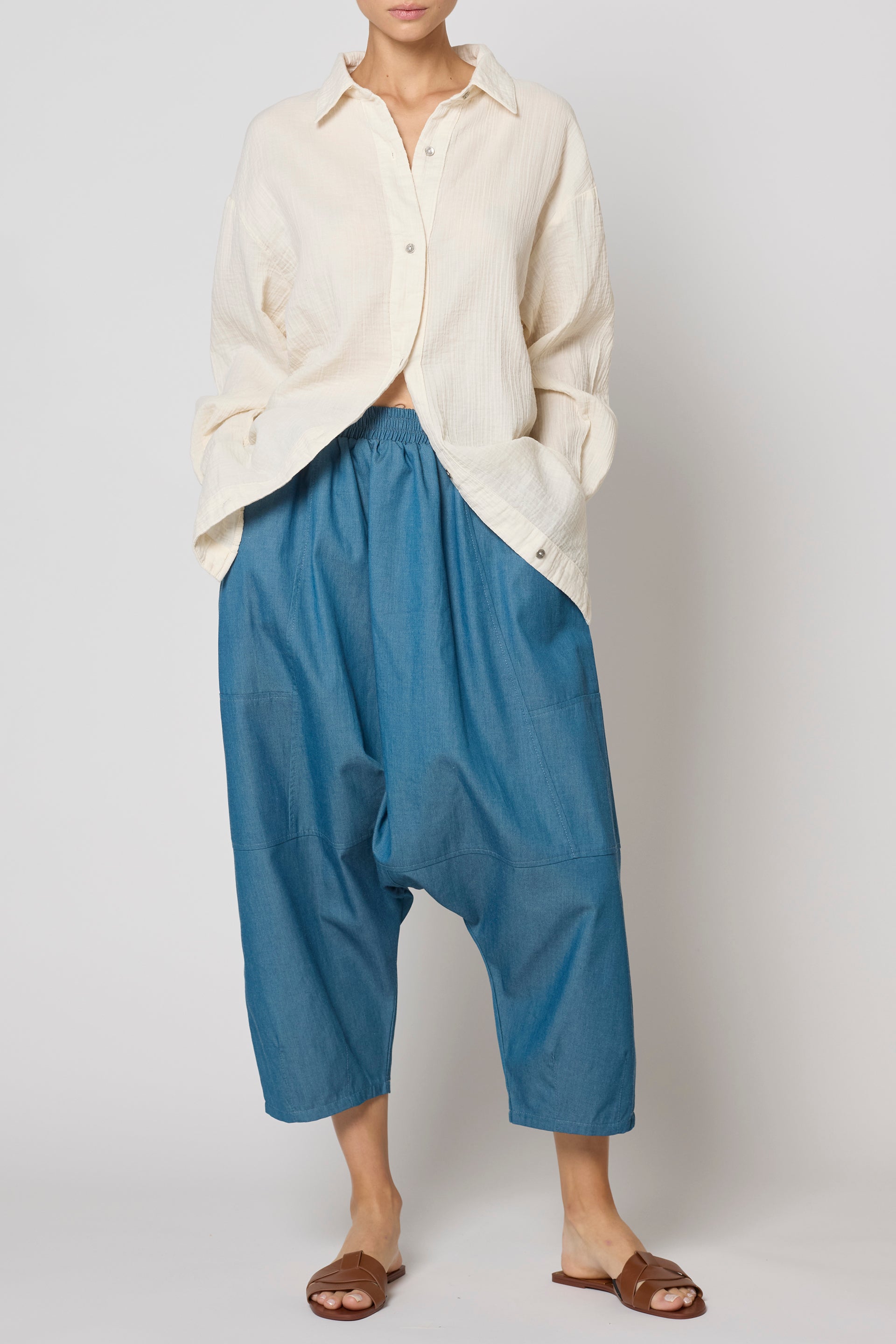 Kiko Pant in Soft Denim