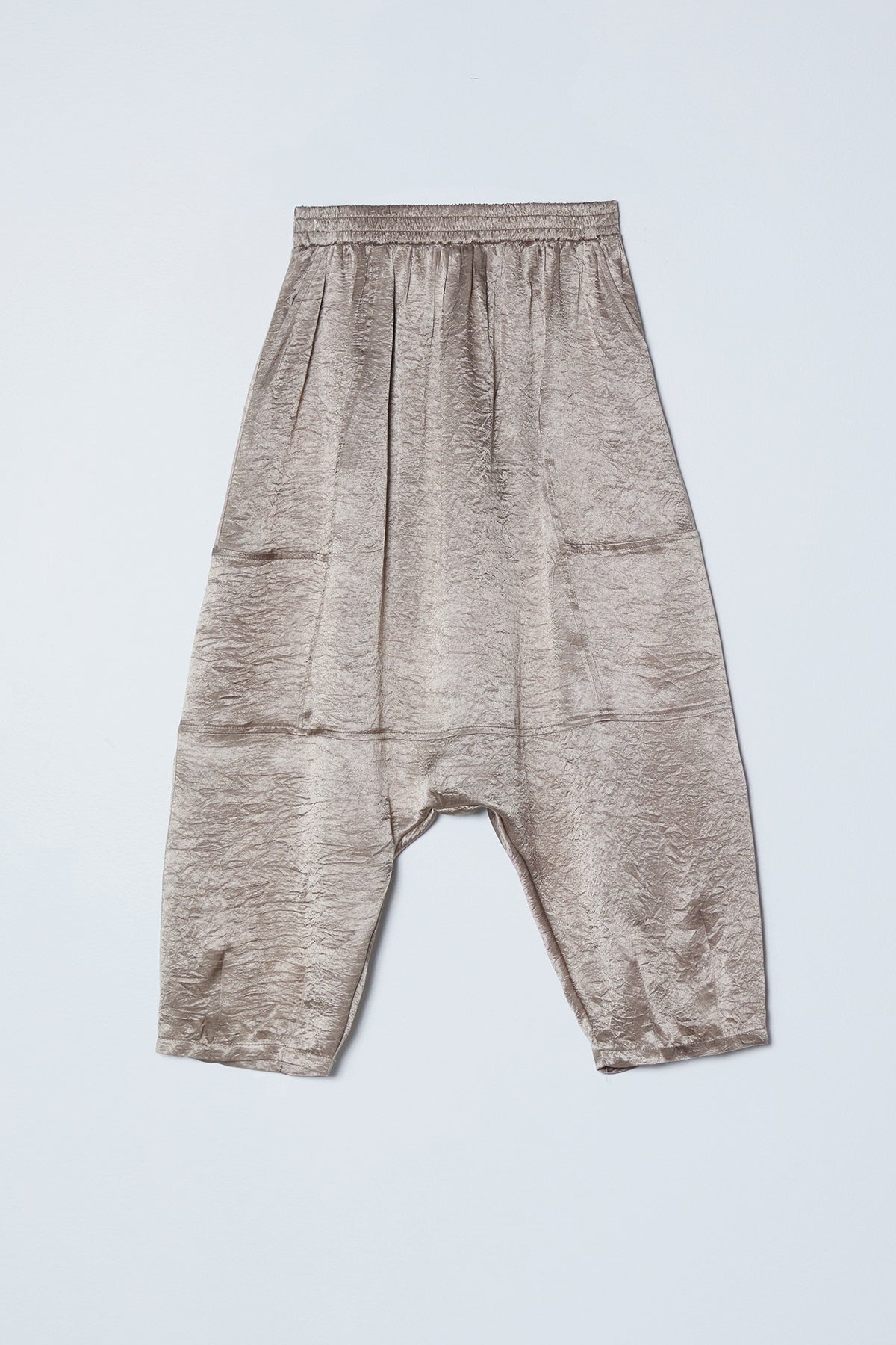 Kiko Pant in Crinkled Satin