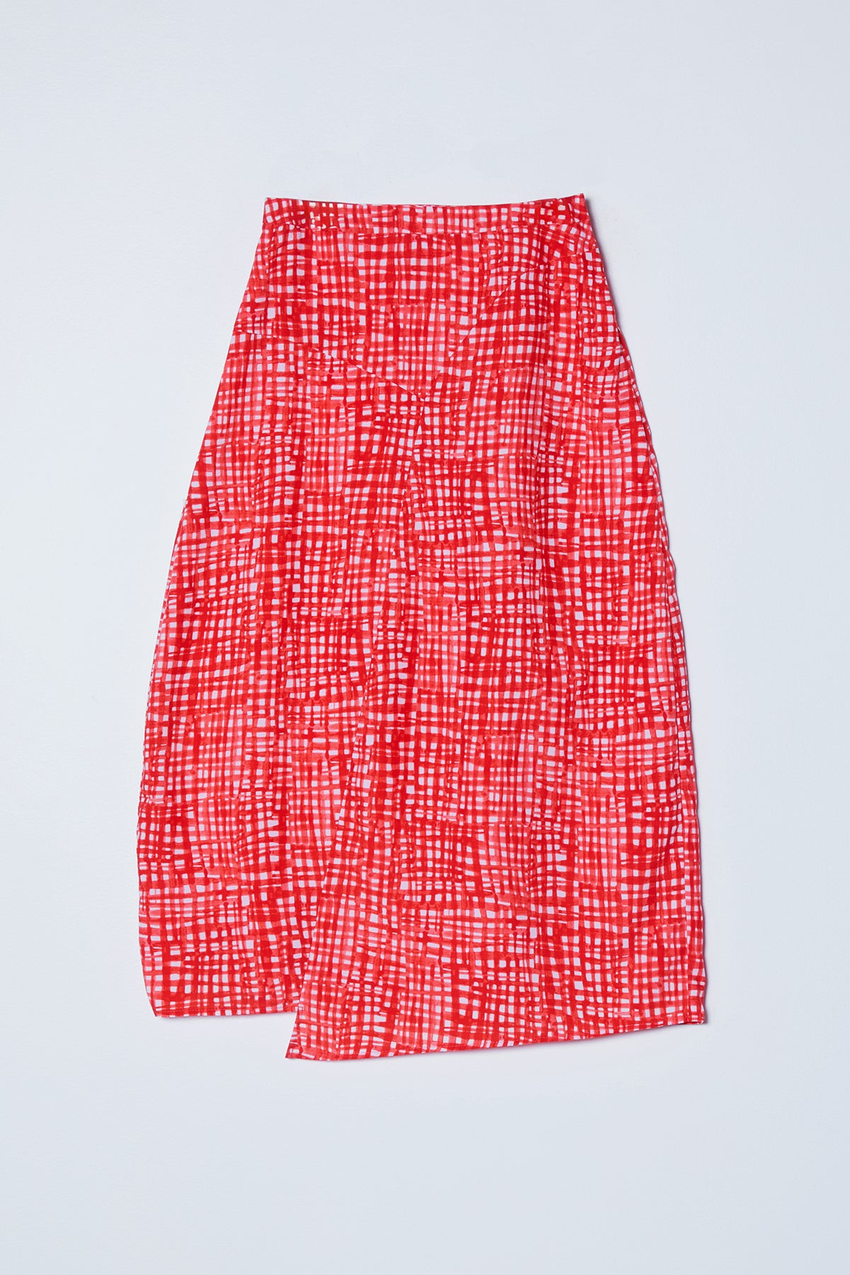 Twisted Balloon Skirt in Watercolor Picnic