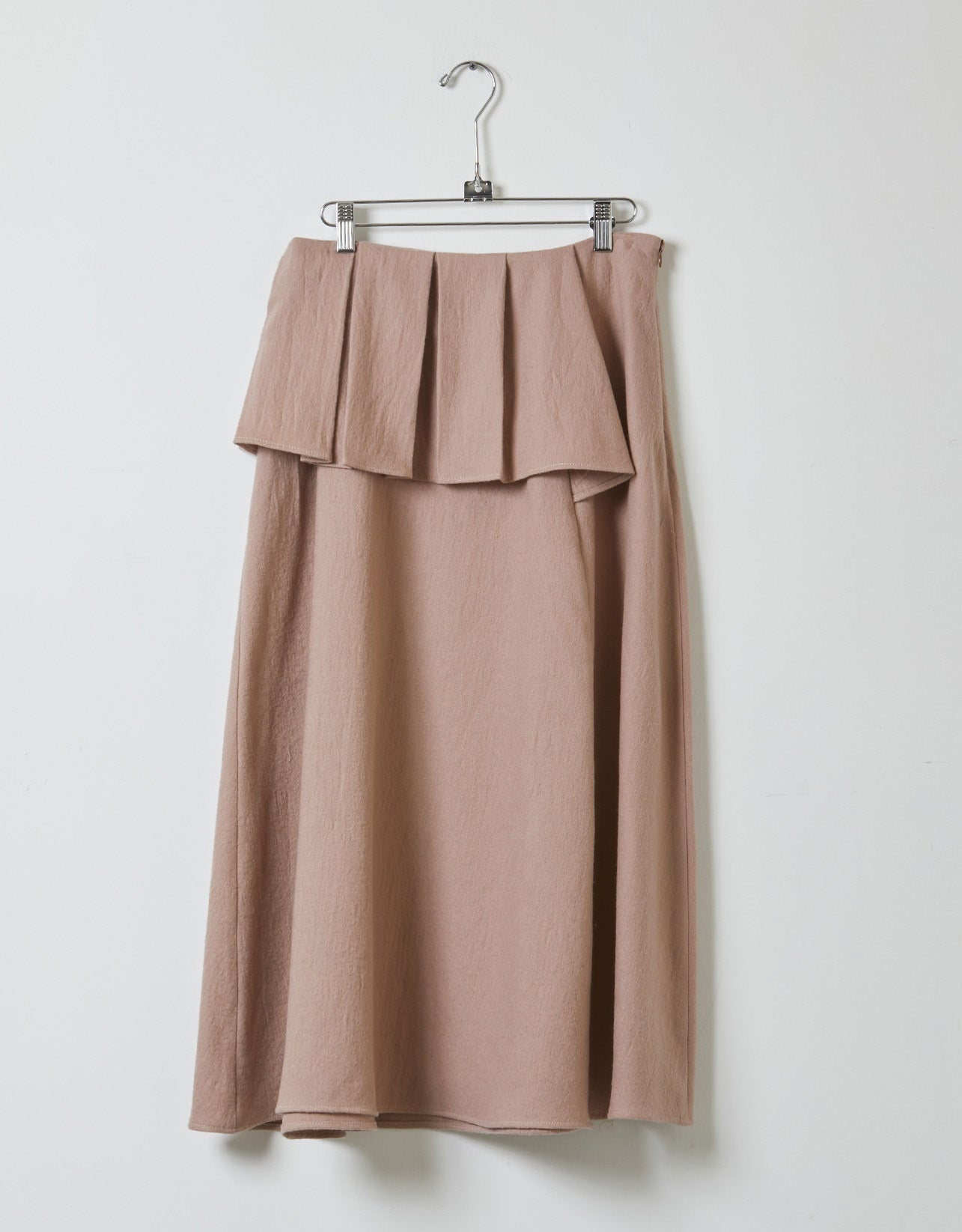 Chloe Washed Cotton Wool Skirt