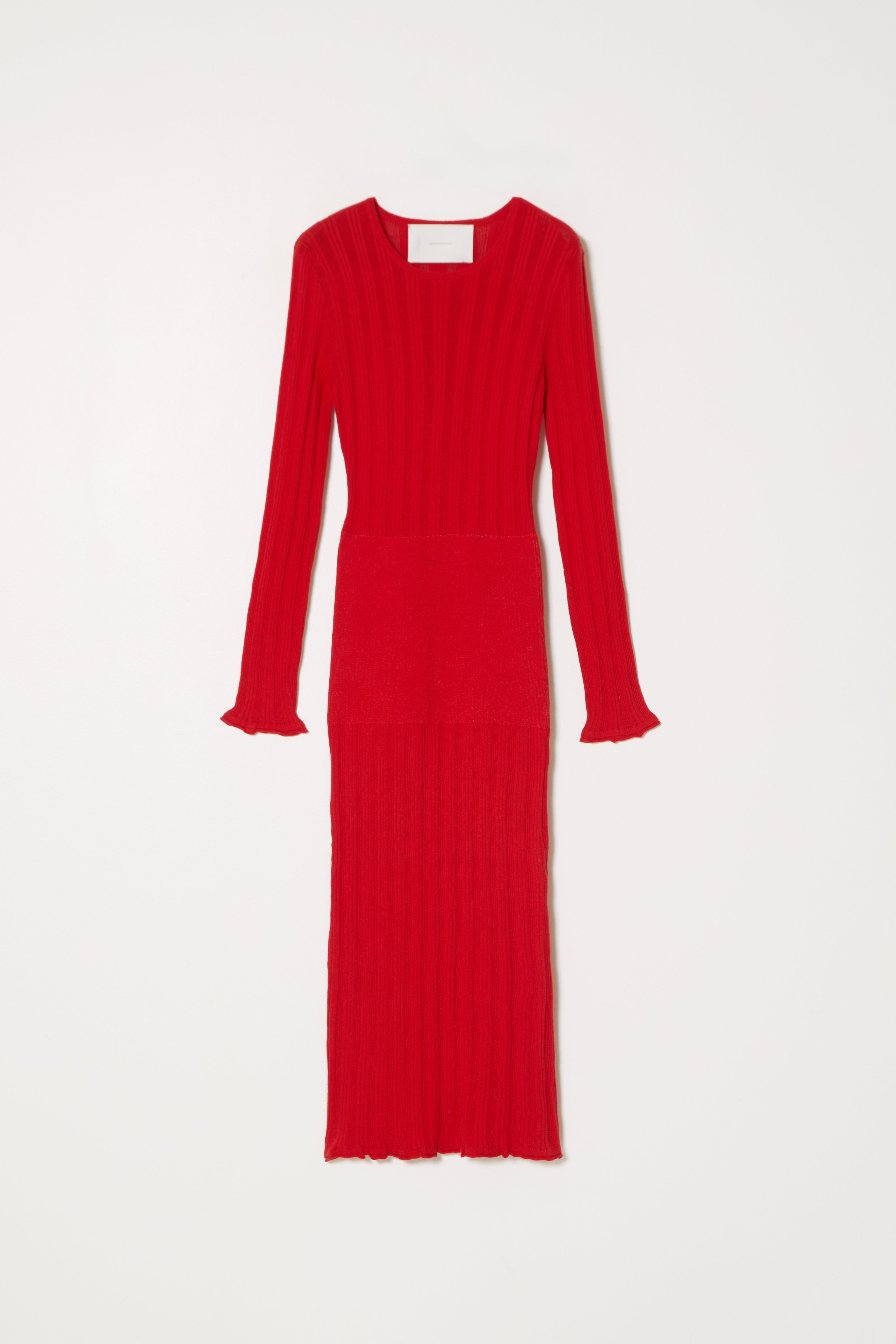 Pointelle Eyelet Sleeve Dress