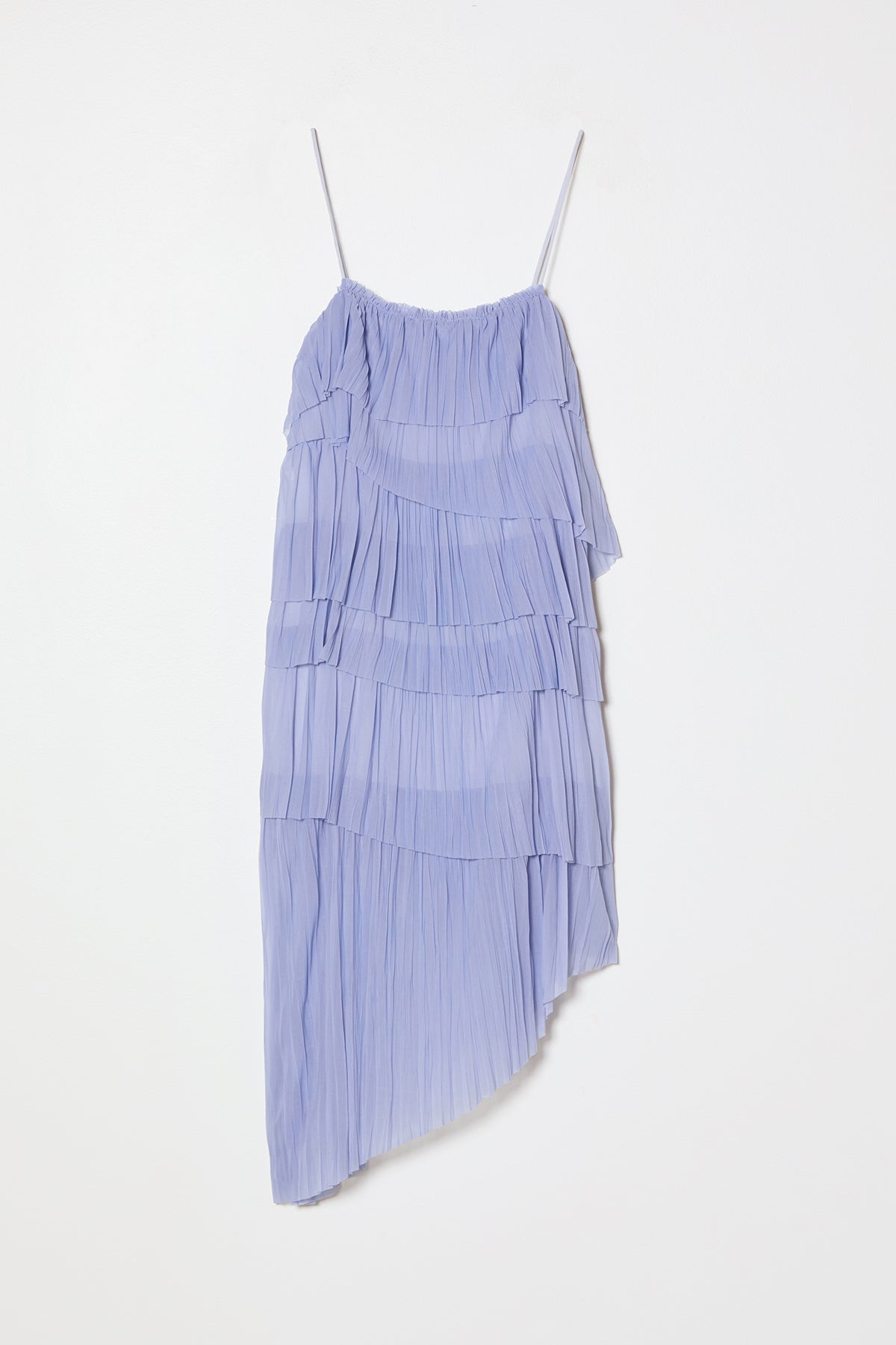 Arielle Dress in Random Pleats Chiffon