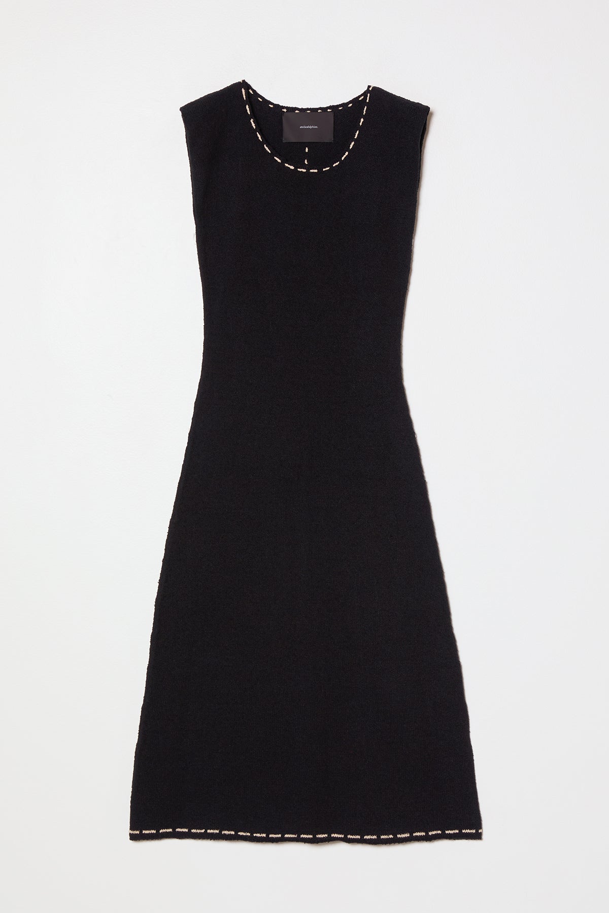 Tess Dress in Boucle Tanguis Cotton