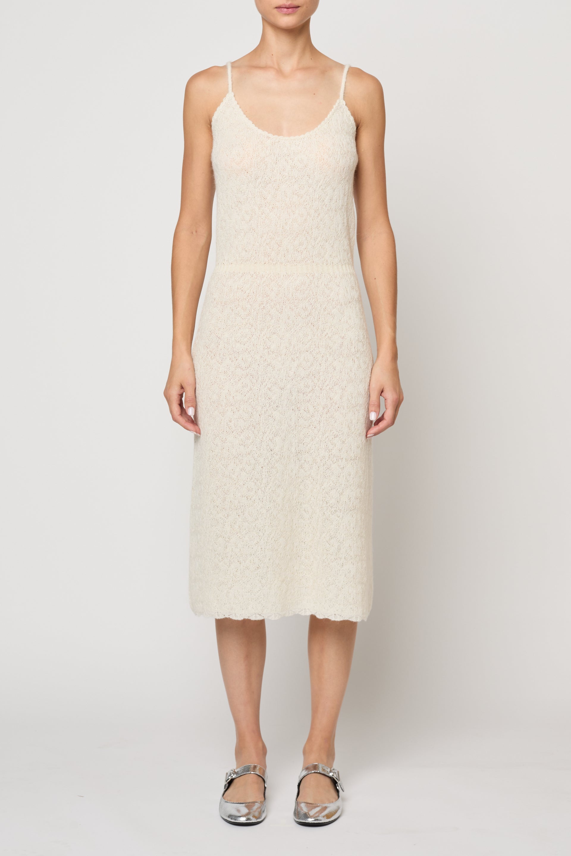Jacquard Cami Dress in Jacquard Lace
