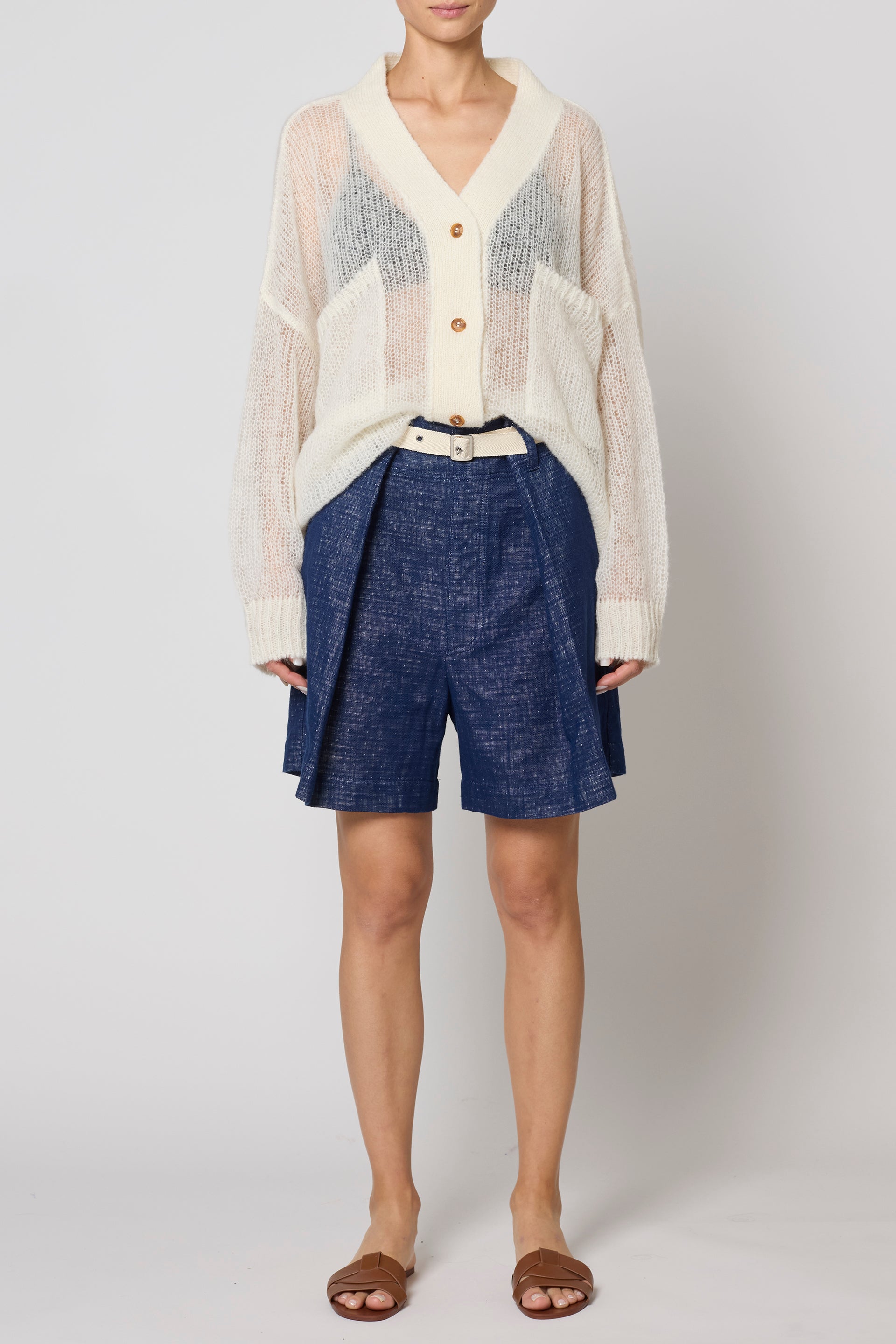 Amelia Cardigan in Loose Air Knit