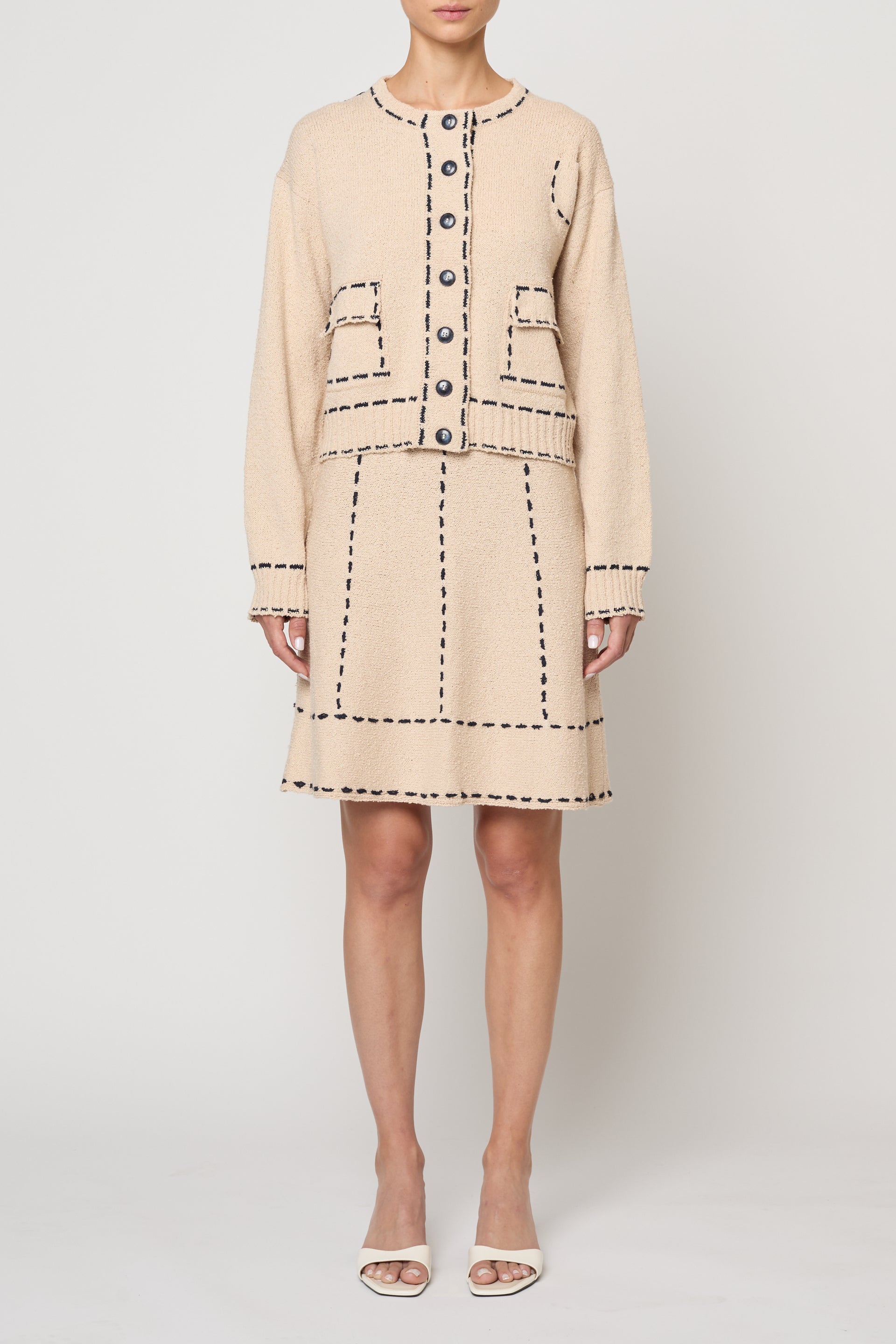 Lottie Jacket in Boucle Tanguis Cotton