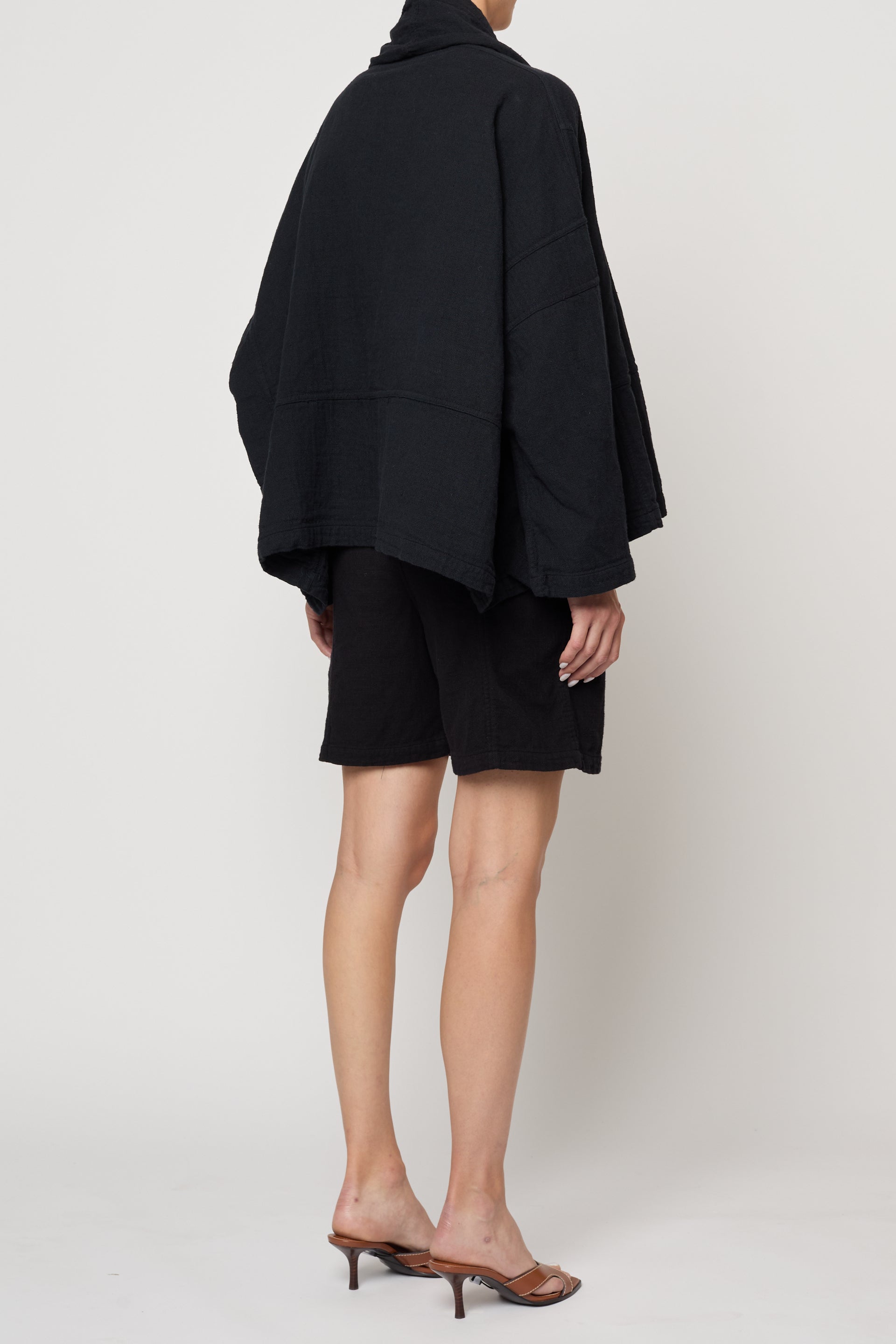 Women's Kimono Jacket in Organic Cotton Gauze