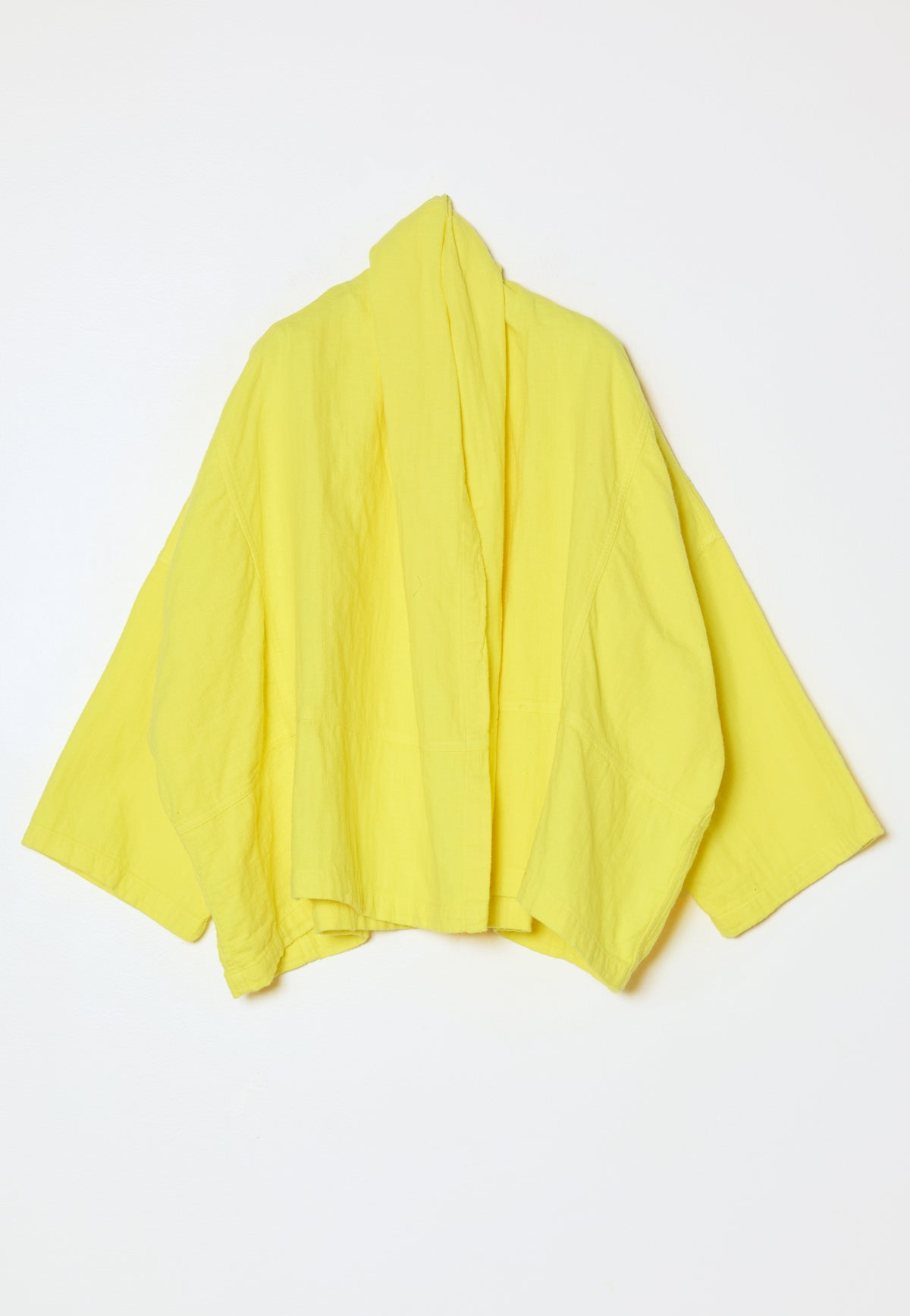 Kimono Jacket - Lemon Yellow