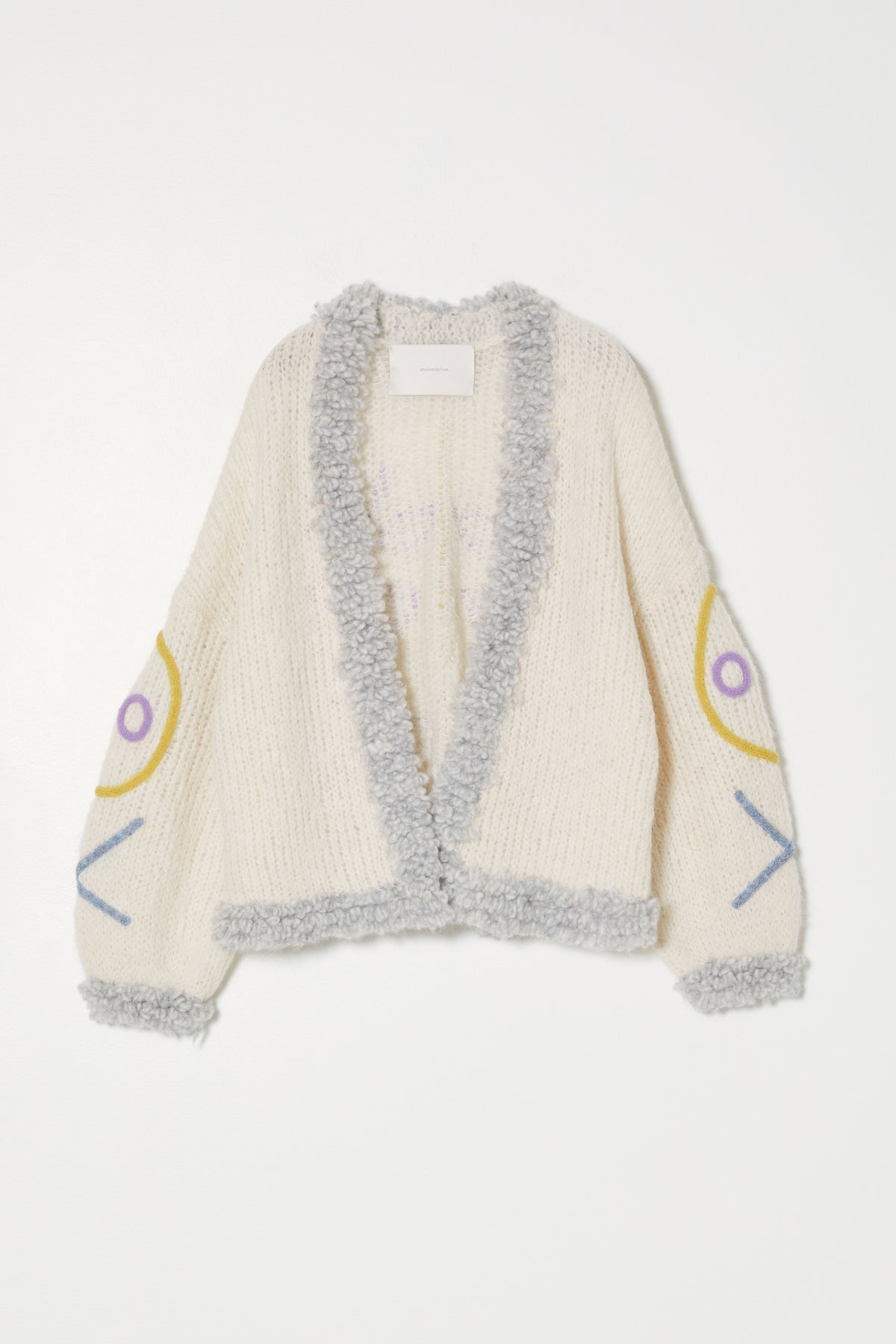 CORA CARDIGAN ART CANVAS at Atelier Delphine