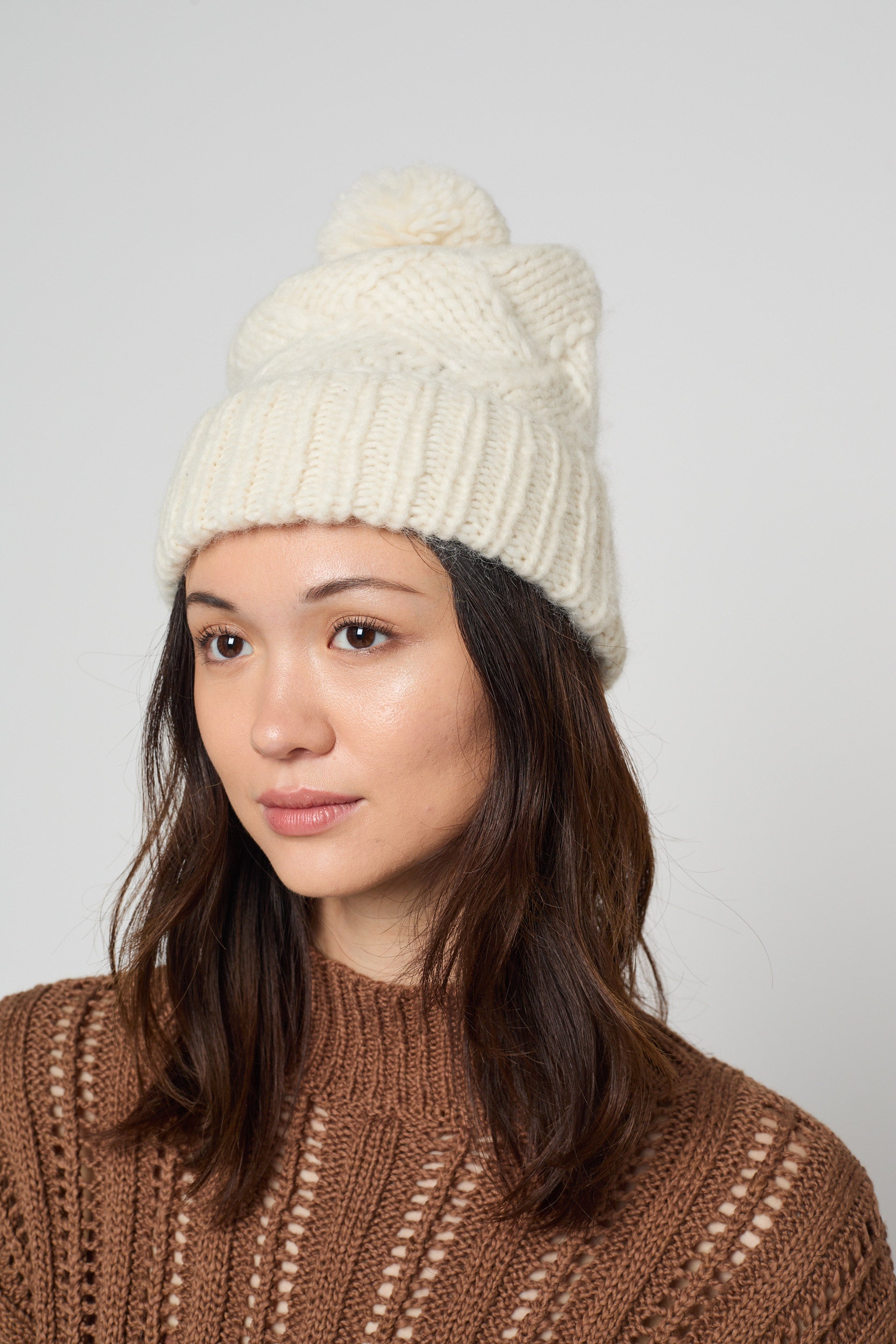 BEANIE ENTRELAC