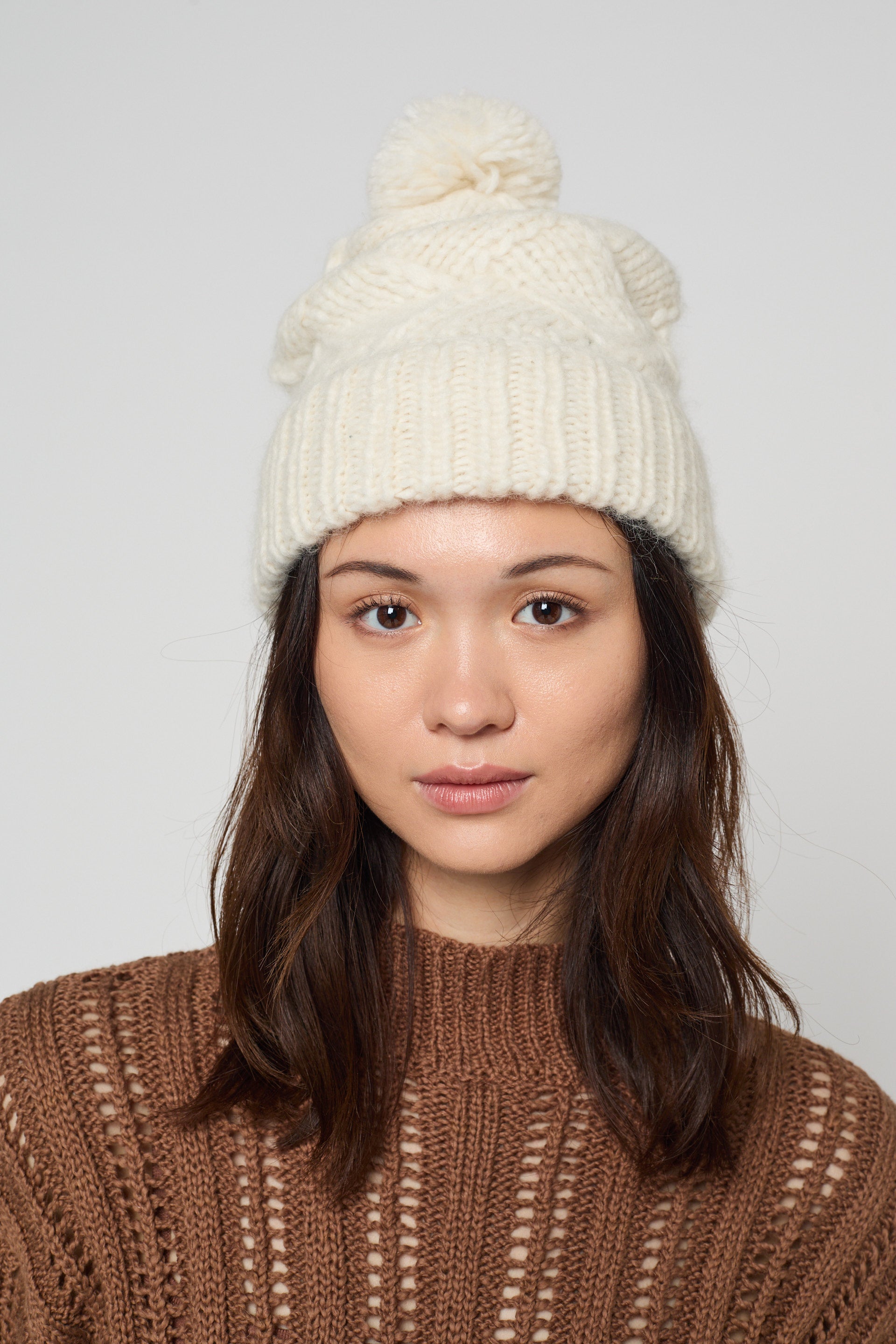 BEANIE ENTRELAC