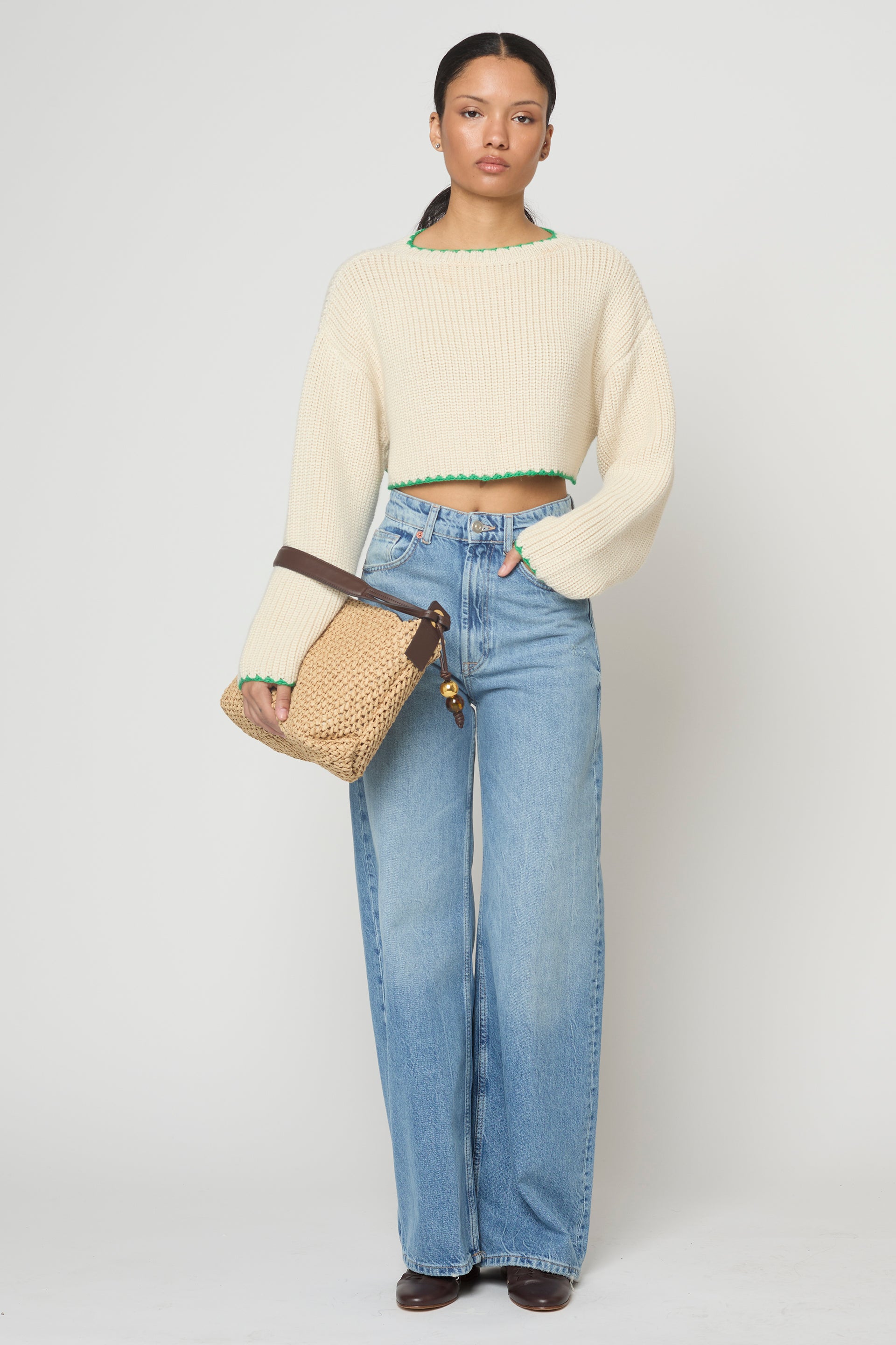 Aries Top in Baby Alpaca