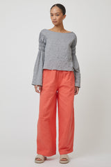 Quinby Top in Wave Grey
