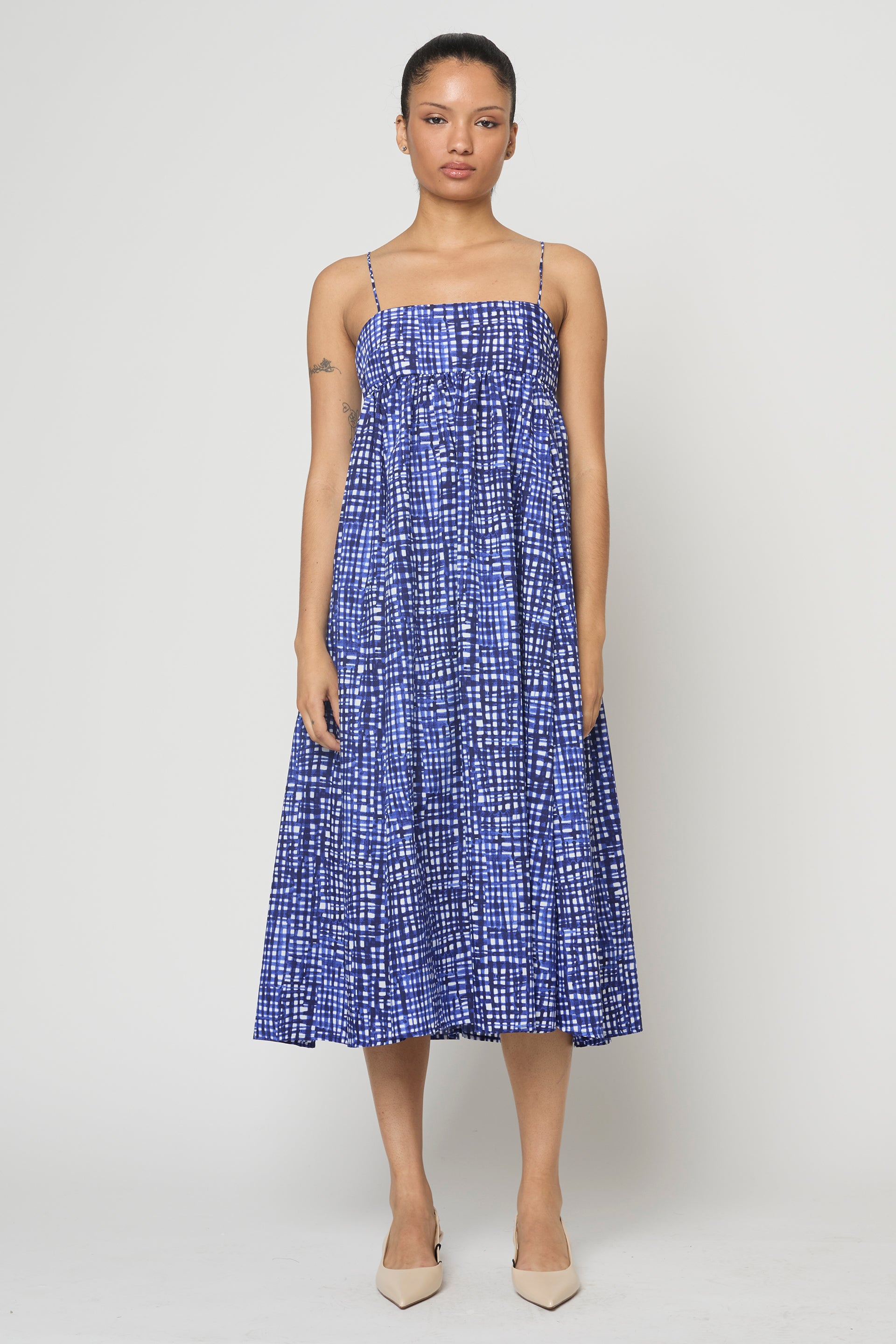 Arquette Dress in Watercolor Picnic