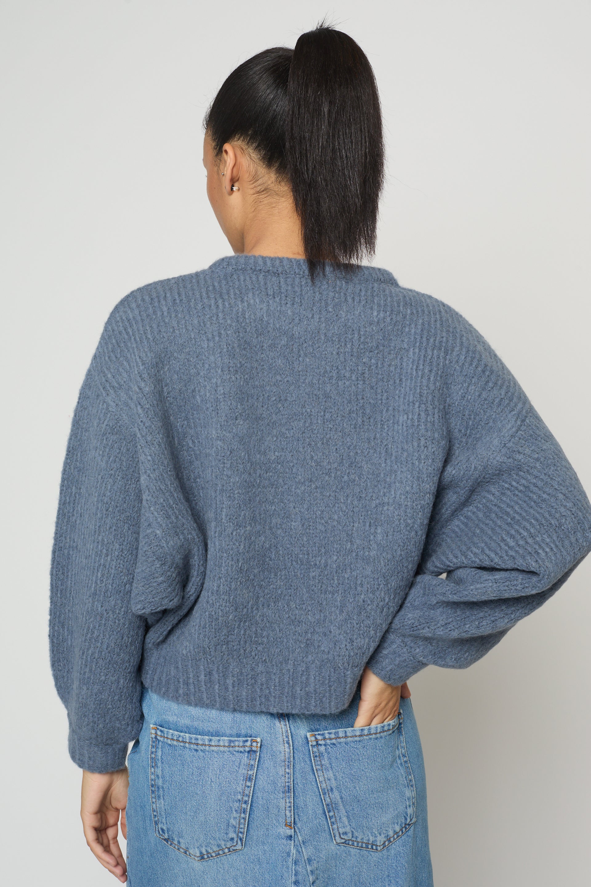 Balloon Sleeve Sweater in Supreme Alpaca