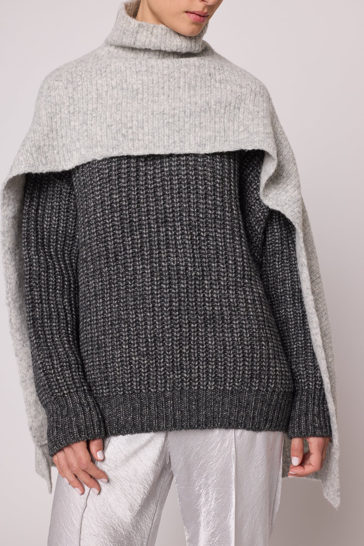 Turtleneck Scarf in Supreme Alpaca